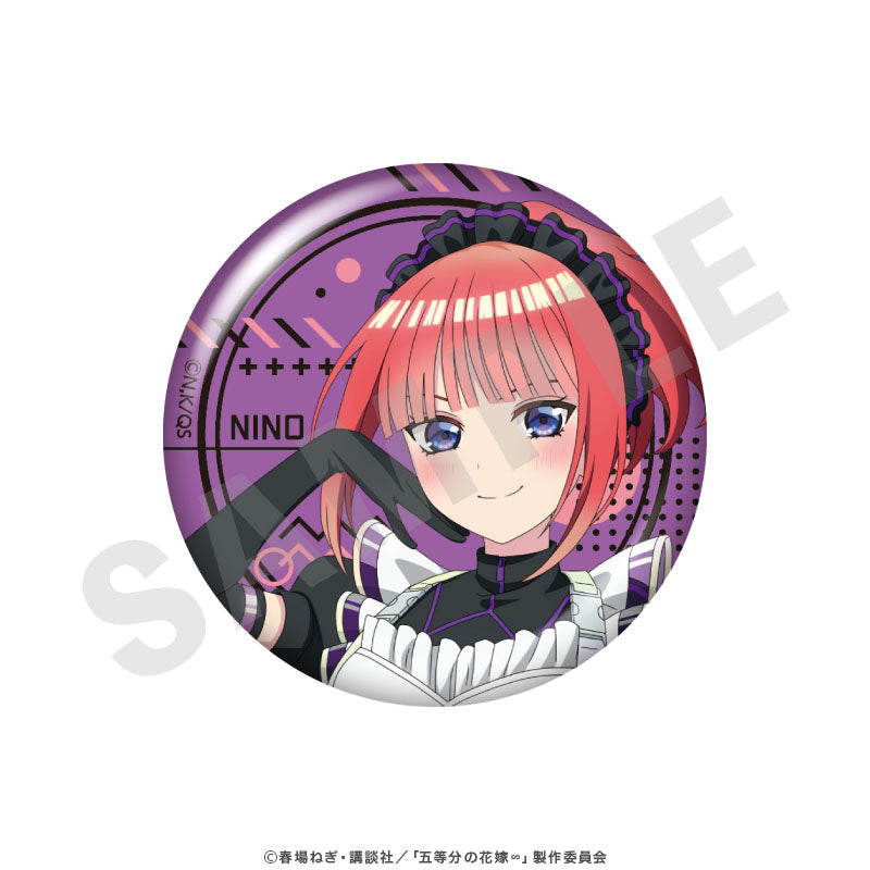 「五等分の花嫁∽」スタンド缶バッジ 中野二乃 の商品画像1枚目です