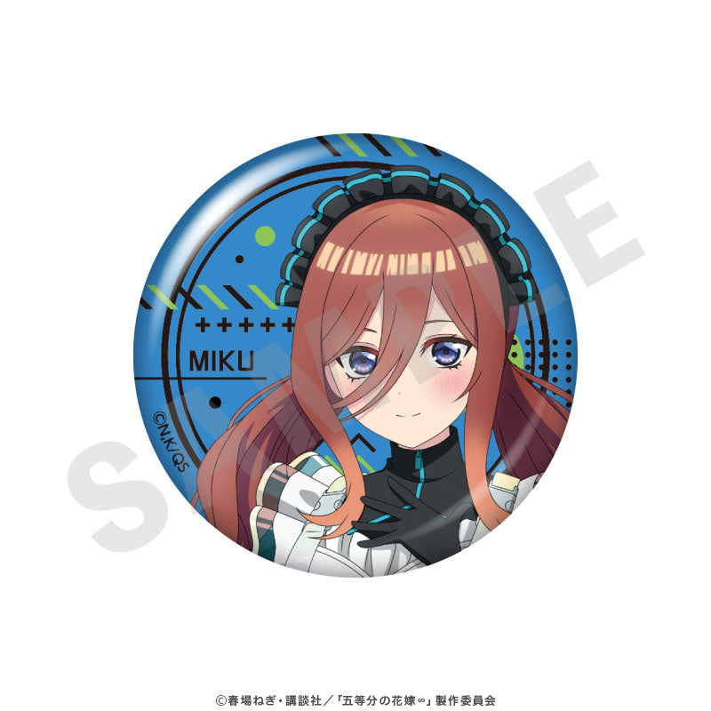 「五等分の花嫁∽」スタンド缶バッジ 中野三玖 の商品画像1枚目です