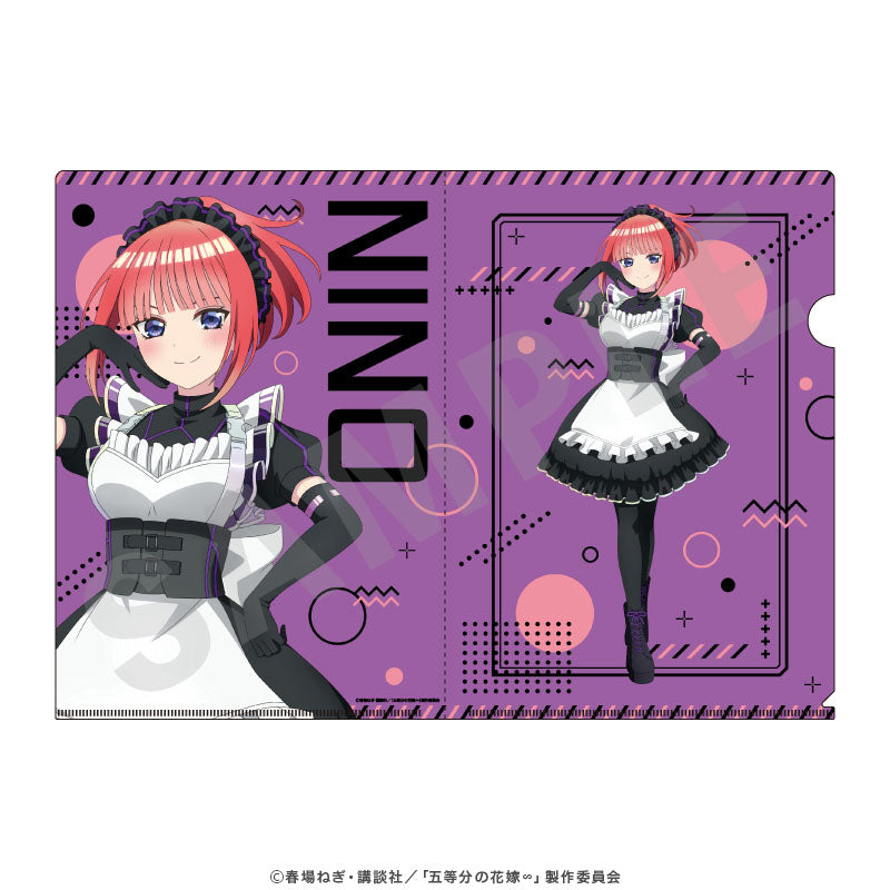 「五等分の花嫁∽」クリアファイル 中野二乃 の商品画像1枚目です