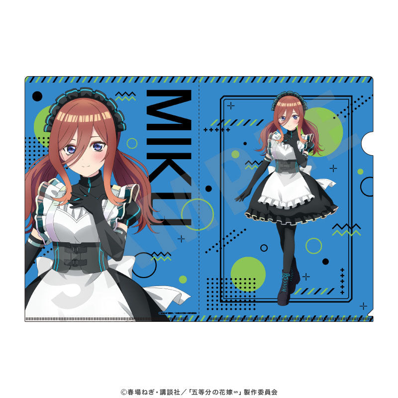 「五等分の花嫁∽」クリアファイル 中野三玖 の商品画像1枚目です