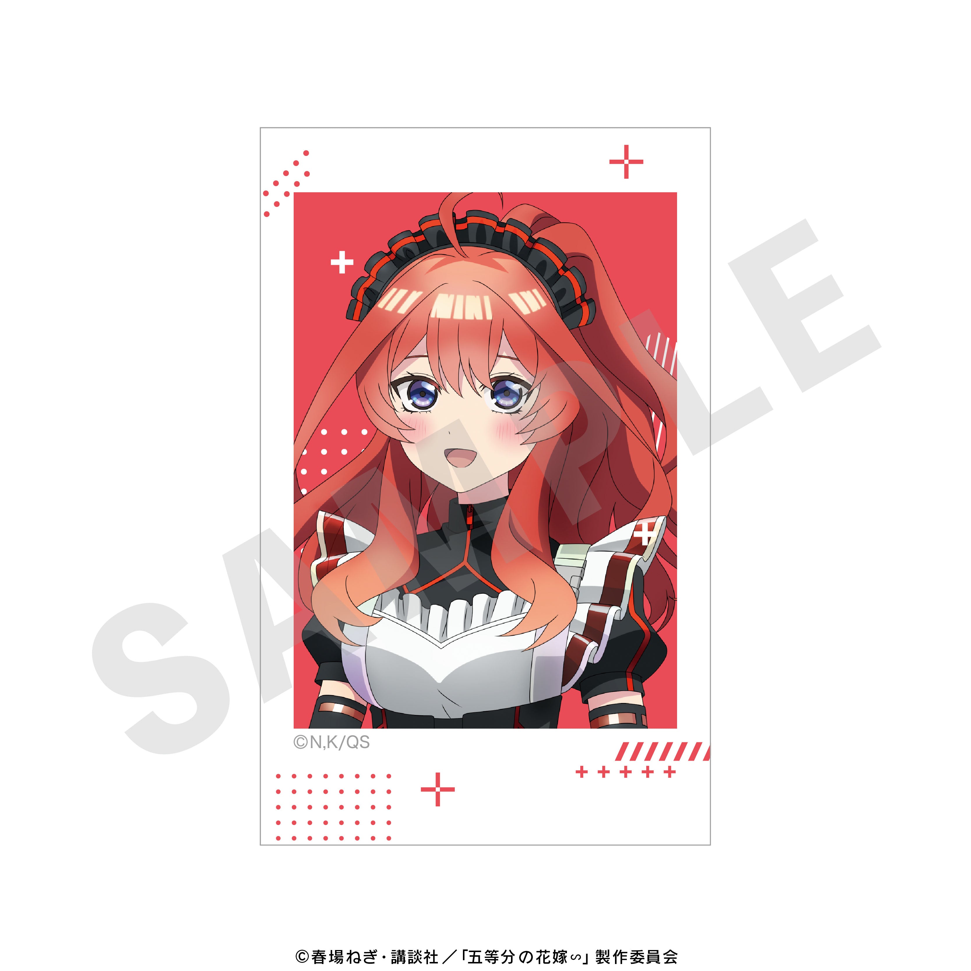 【単品】「五等分の花嫁∽」チェキ風カード の商品画像6枚目です