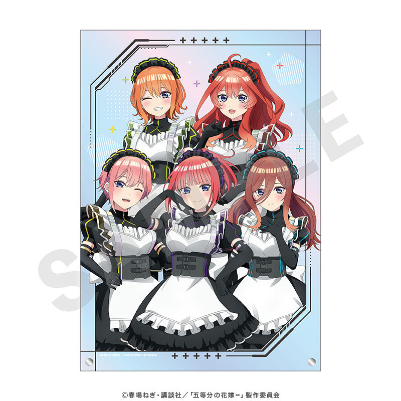 「五等分の花嫁∽」アクリルプレート(オーロラver.) の商品画像1枚目です