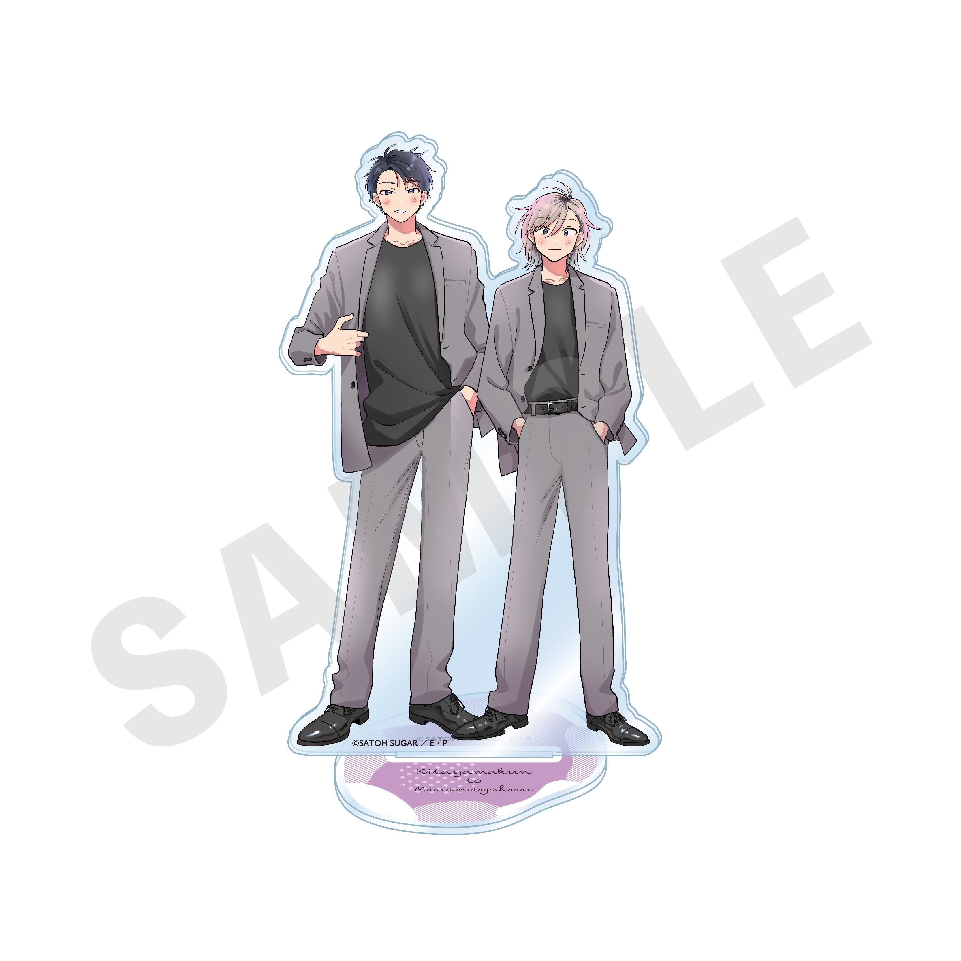 「北山くんと南谷くん」ペアアクリルスタンド(夜) の商品画像1枚目です