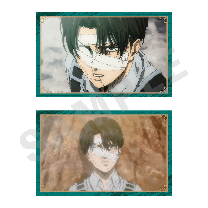 TVアニメ『進撃の巨人』 ビジュアルカードセットB リヴァイ