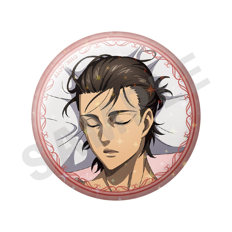 【全種セット】TVアニメ『進撃の巨人』 おやすみ調査兵団 キラキラトレーディング缶バッジ(全8種)