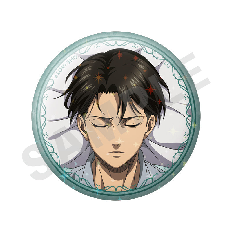 【全種セット】TVアニメ『進撃の巨人』 おやすみ調査兵団 キラキラトレーディング缶バッジ(全8種) の商品画像5枚目です