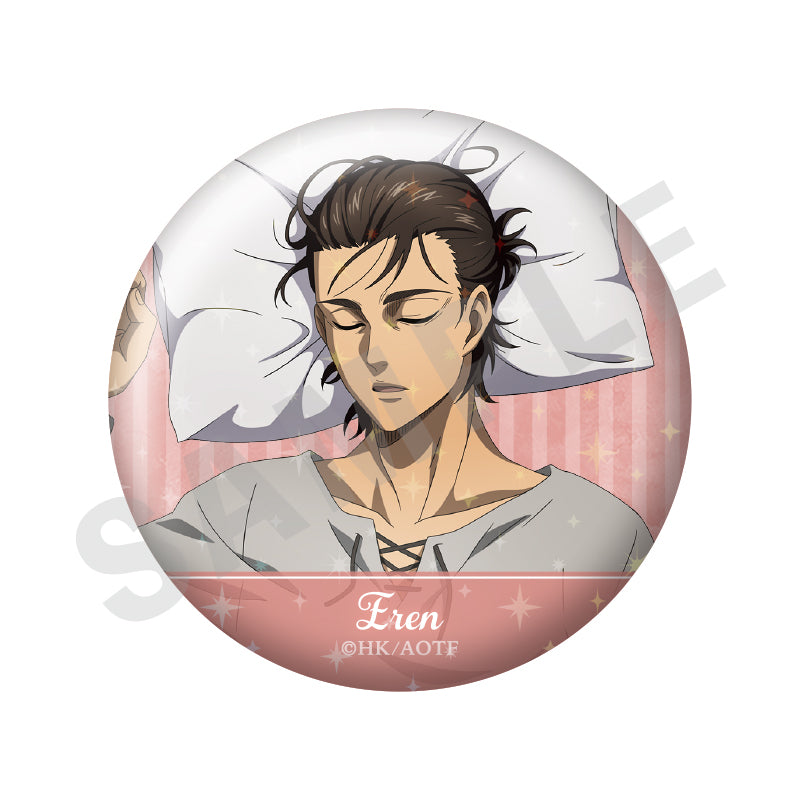 【全種セット】TVアニメ『進撃の巨人』 おやすみ調査兵団 キラキラトレーディング缶バッジ(全8種) の商品画像6枚目です