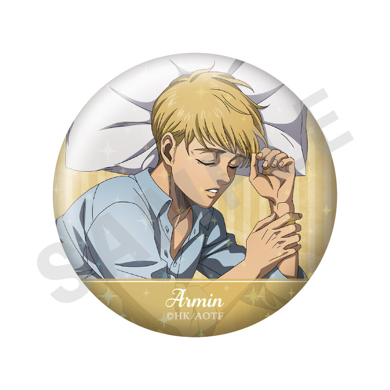 【全種セット】TVアニメ『進撃の巨人』 おやすみ調査兵団 キラキラトレーディング缶バッジ(全8種) の商品画像7枚目です