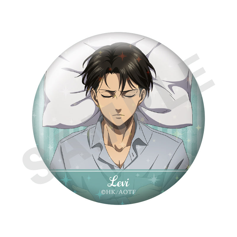 【全種セット】TVアニメ『進撃の巨人』 おやすみ調査兵団 キラキラトレーディング缶バッジ(全8種) の商品画像9枚目です