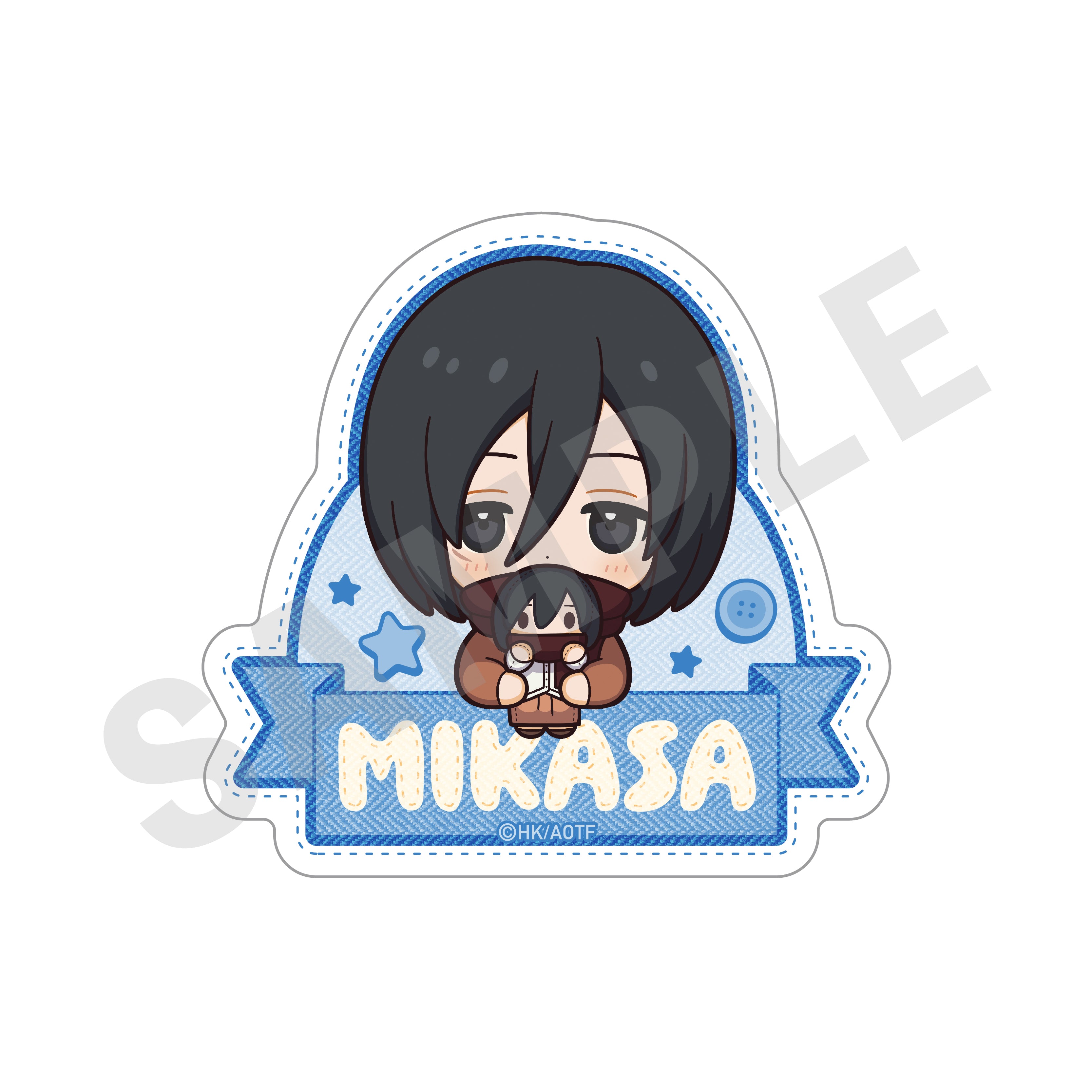 【全種セット】TVアニメ『進撃の巨人』 ミニキャラだっこシリーズ トレーディングステッカー(全6種) の商品画像3枚目です