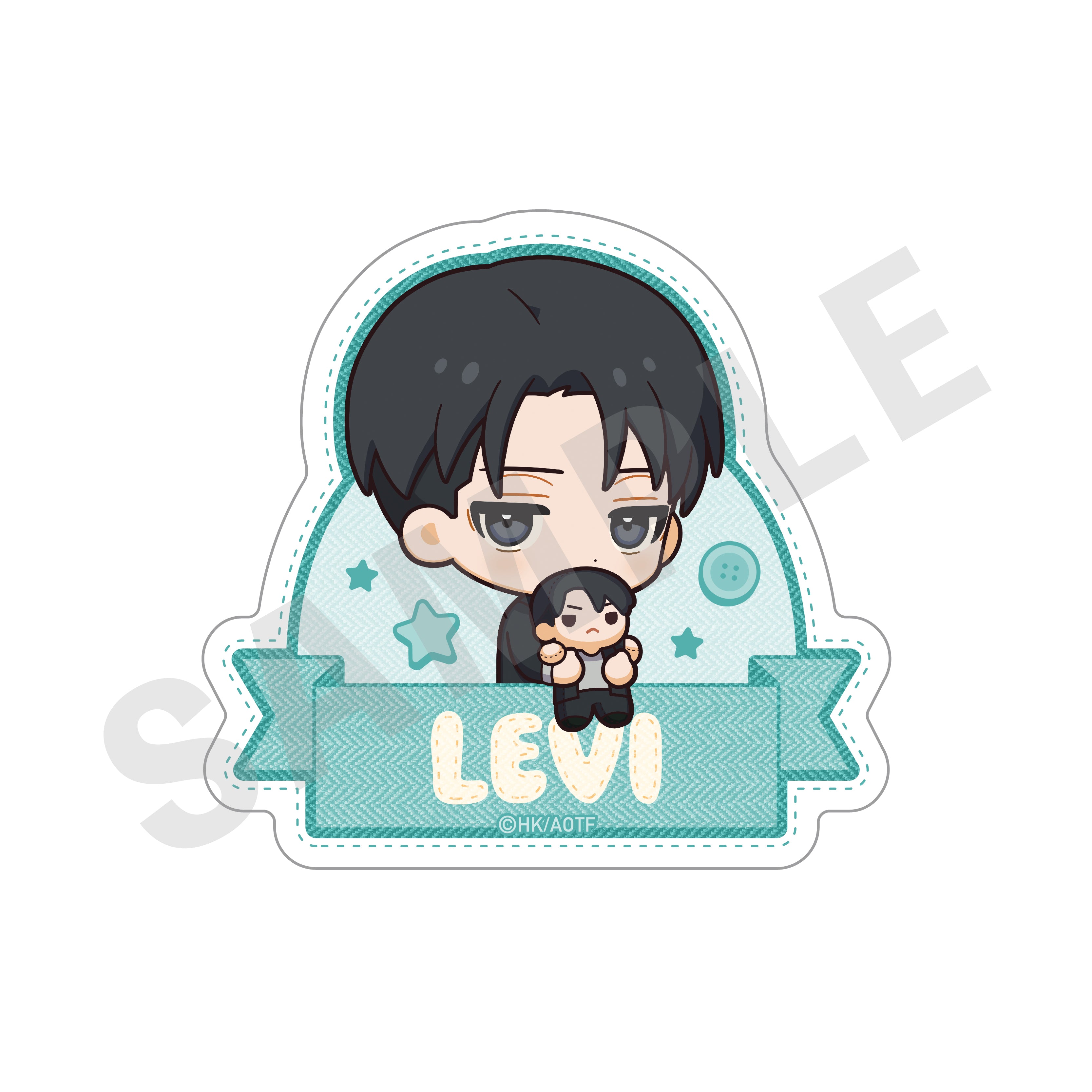 【全種セット】TVアニメ『進撃の巨人』 ミニキャラだっこシリーズ トレーディングステッカー(全6種) の商品画像5枚目です