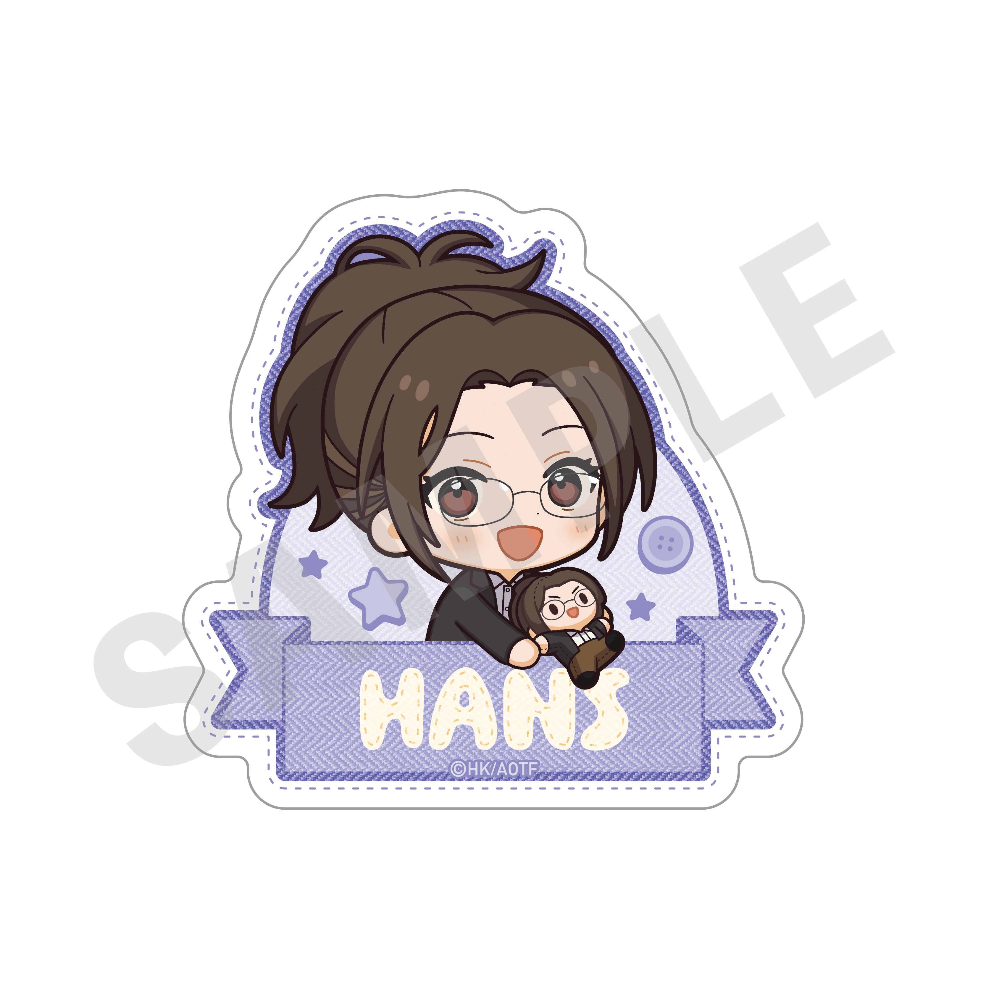 【全種セット】TVアニメ『進撃の巨人』 ミニキャラだっこシリーズ トレーディングステッカー(全6種) の商品画像6枚目です