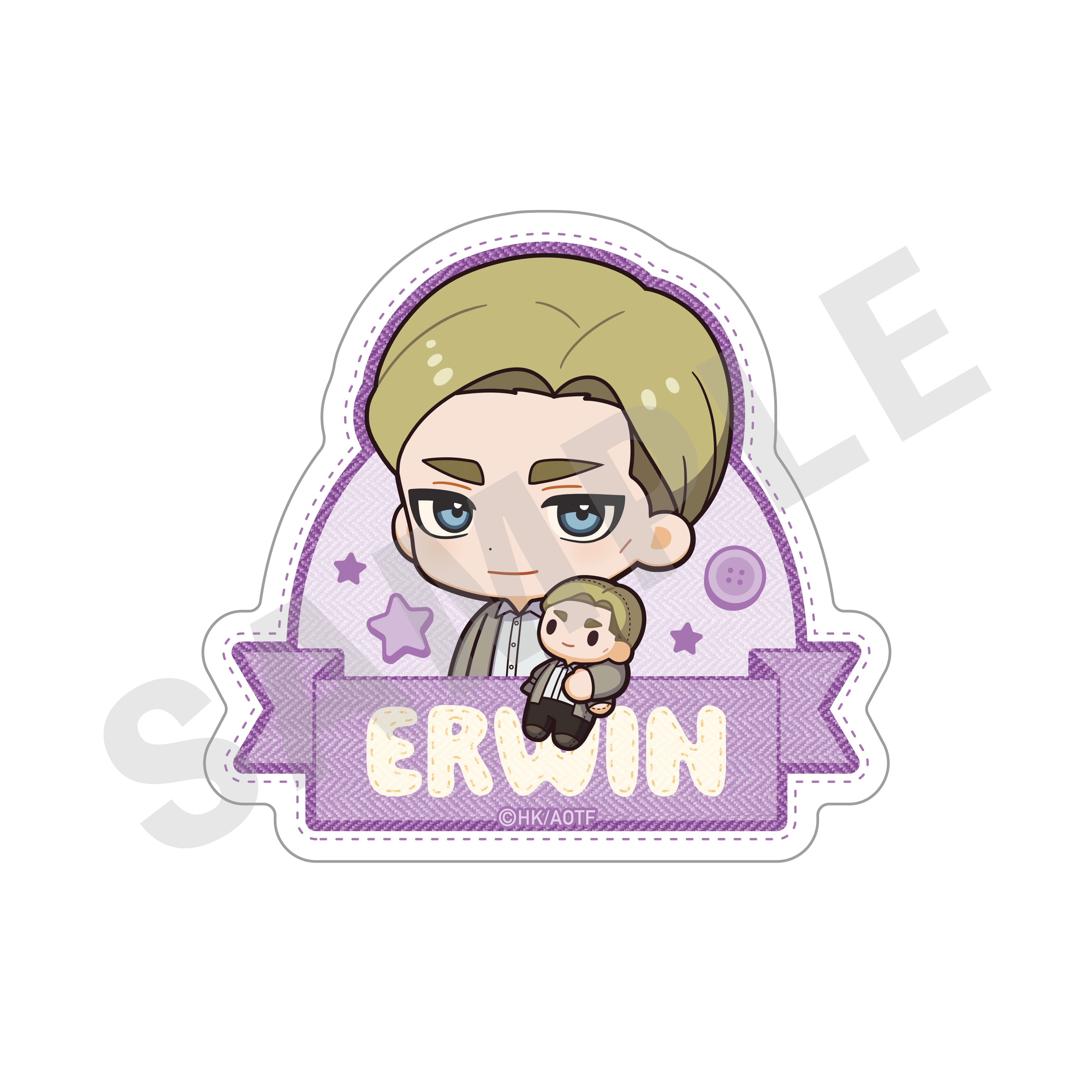 【全種セット】TVアニメ『進撃の巨人』 ミニキャラだっこシリーズ トレーディングステッカー(全6種) の商品画像7枚目です