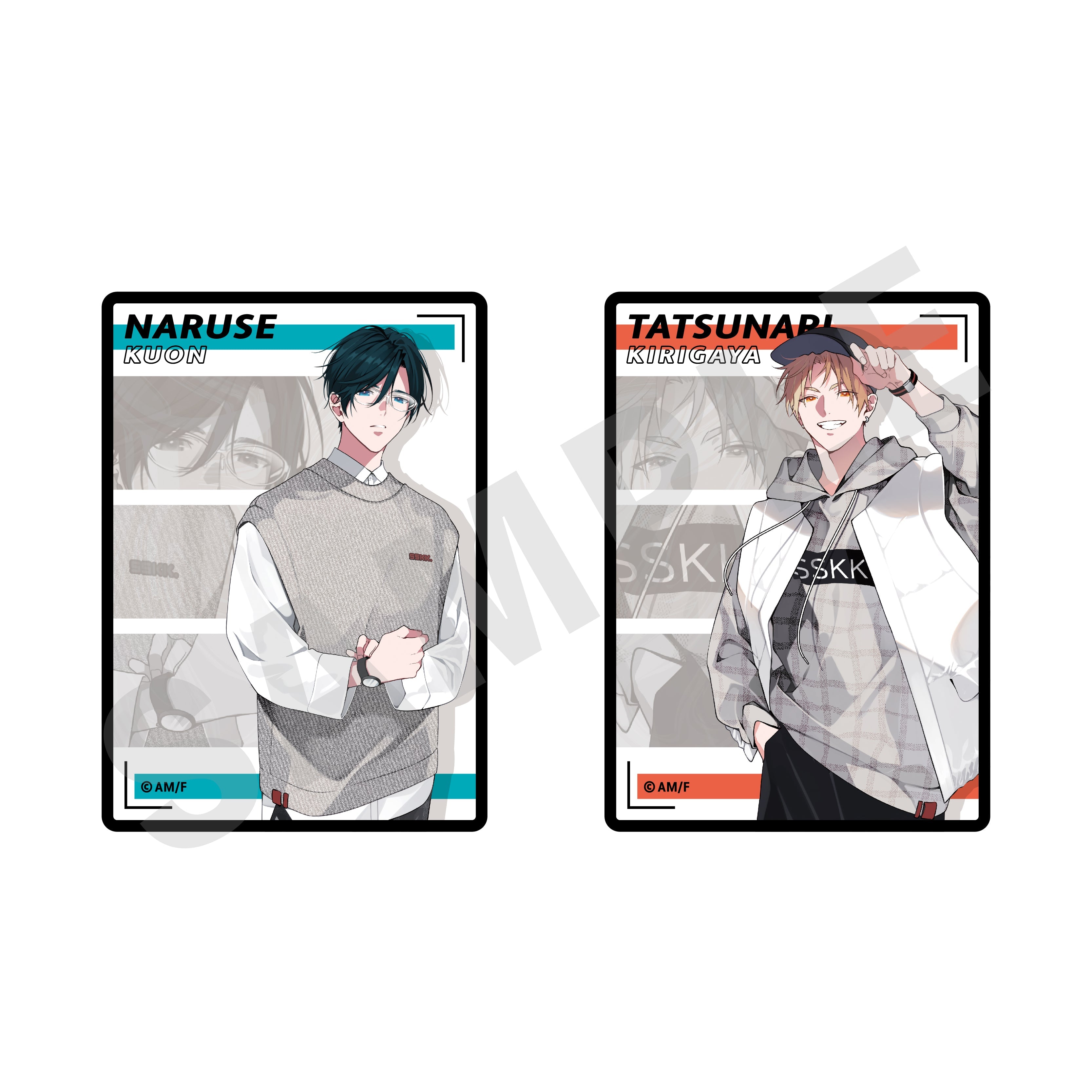 「舌先から恋」ステッカーセット(等身) の商品画像1枚目です