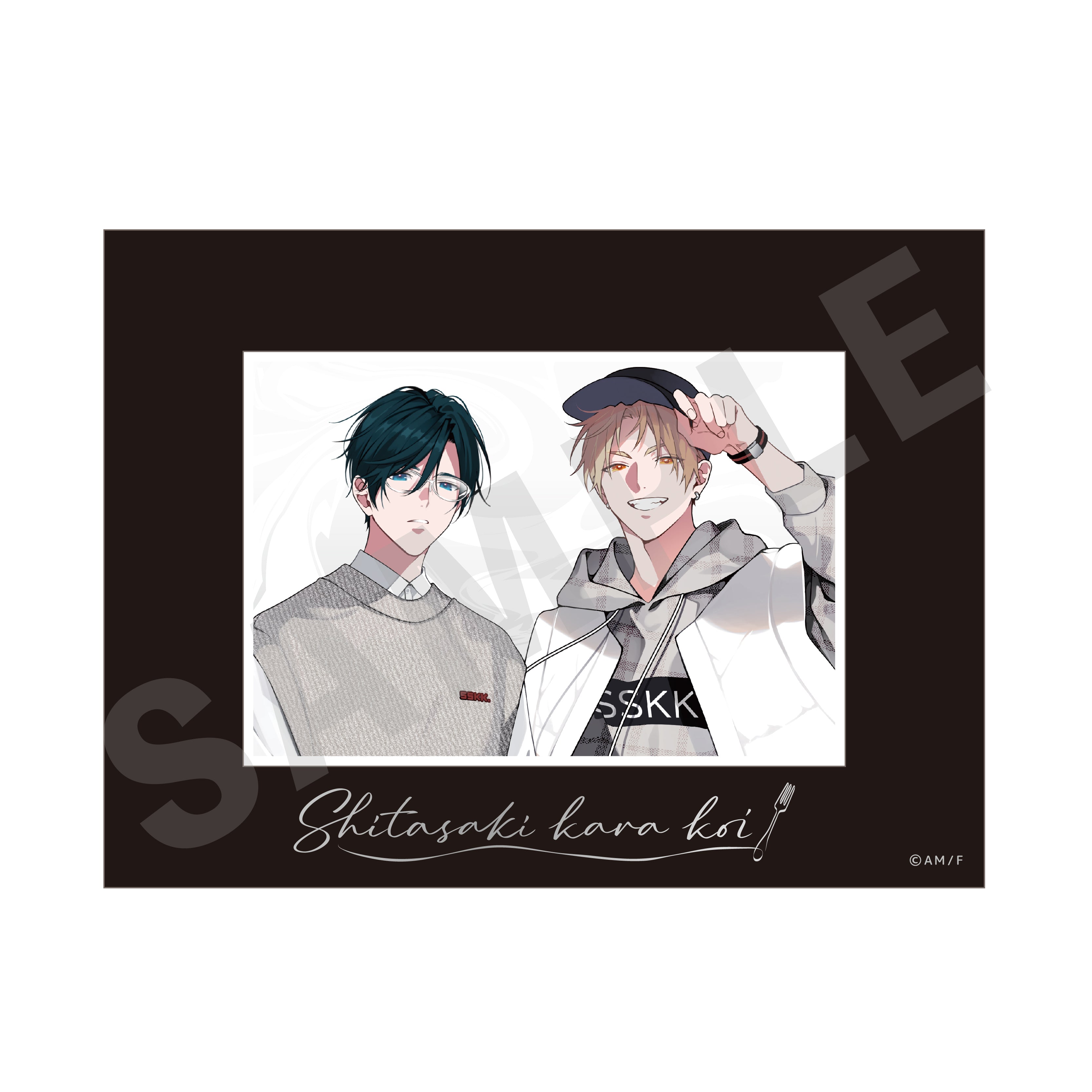 「舌先から恋」キャラファインマット(等身) の商品画像1枚目です