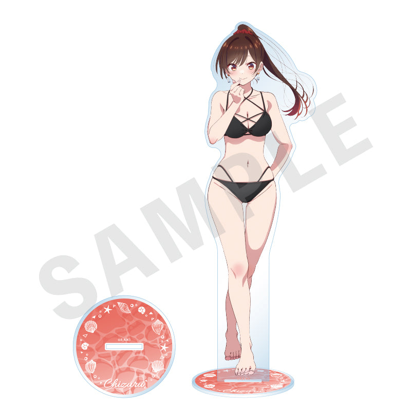 「彼女、お借りします」アクリルスタンド(Lサイズ) 水原千鶴 の商品画像1枚目です