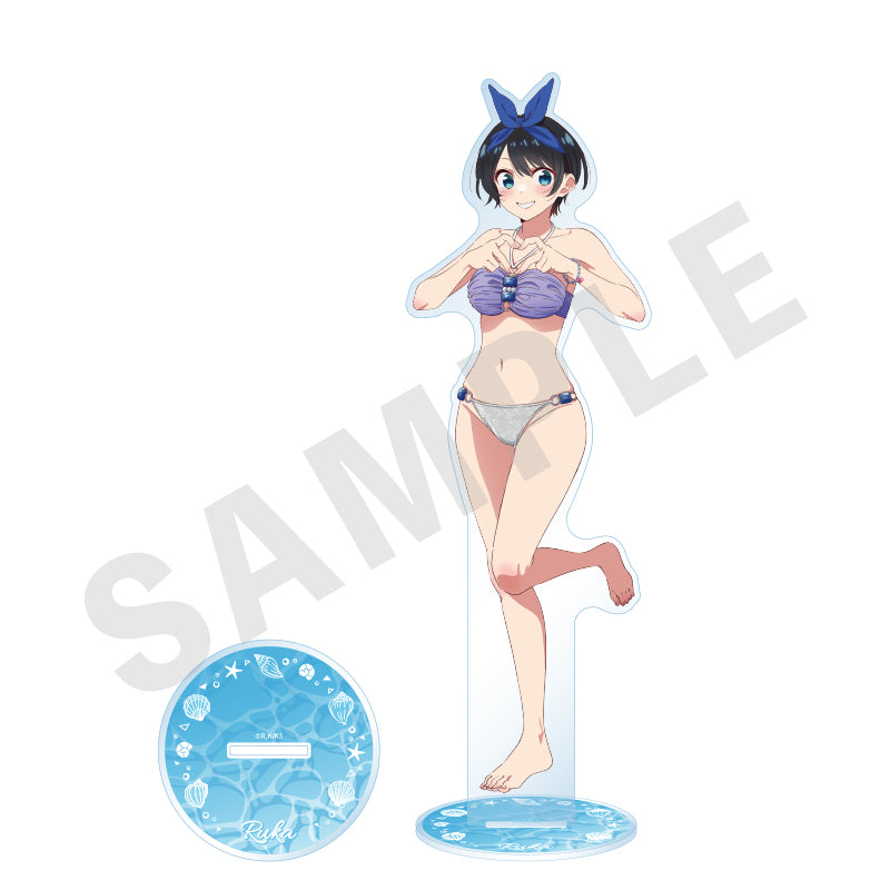 「彼女、お借りします」アクリルスタンド(Lサイズ) 更科瑠夏 の商品画像1枚目です