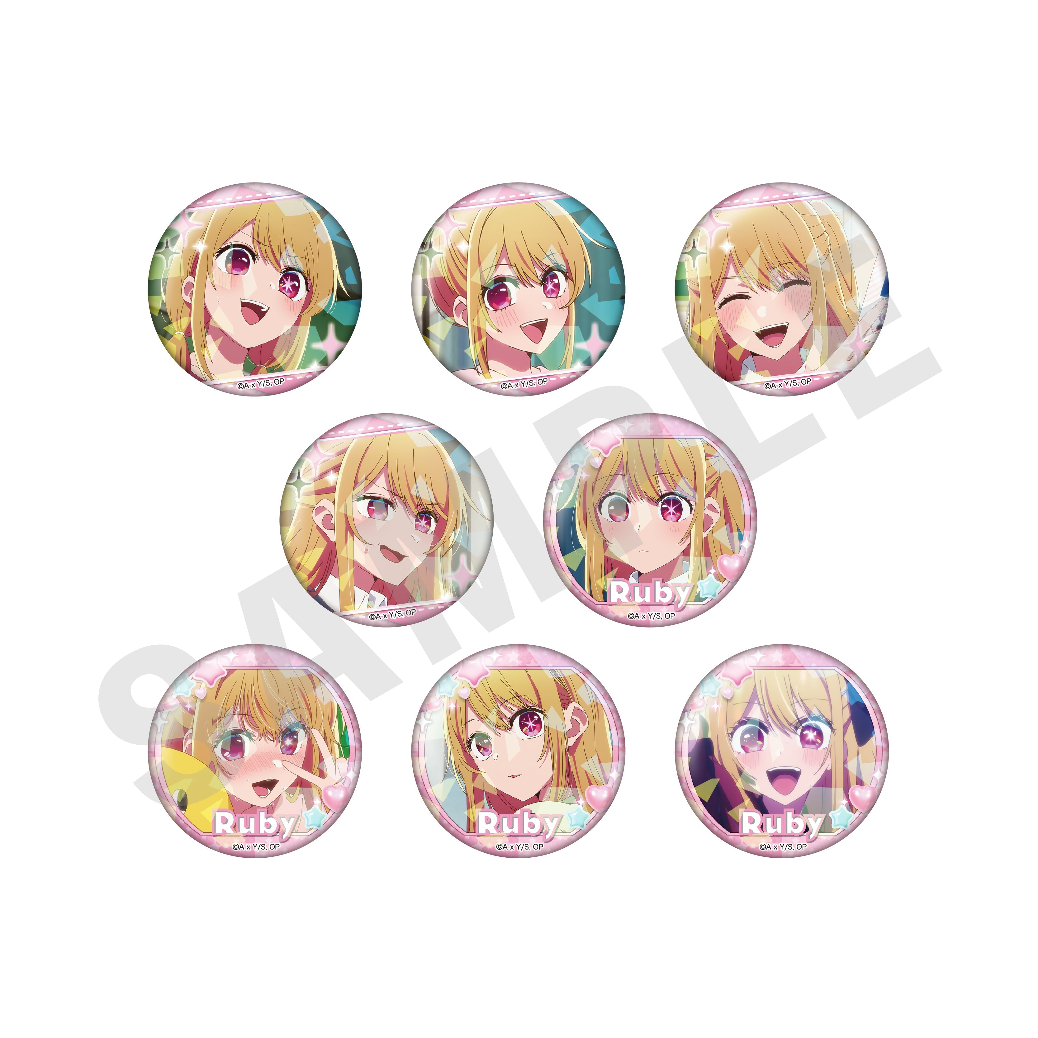 【単品】【推しの子】 ~favorite series~ トレーディング推し缶バッジ(ルビー)(全8種)
