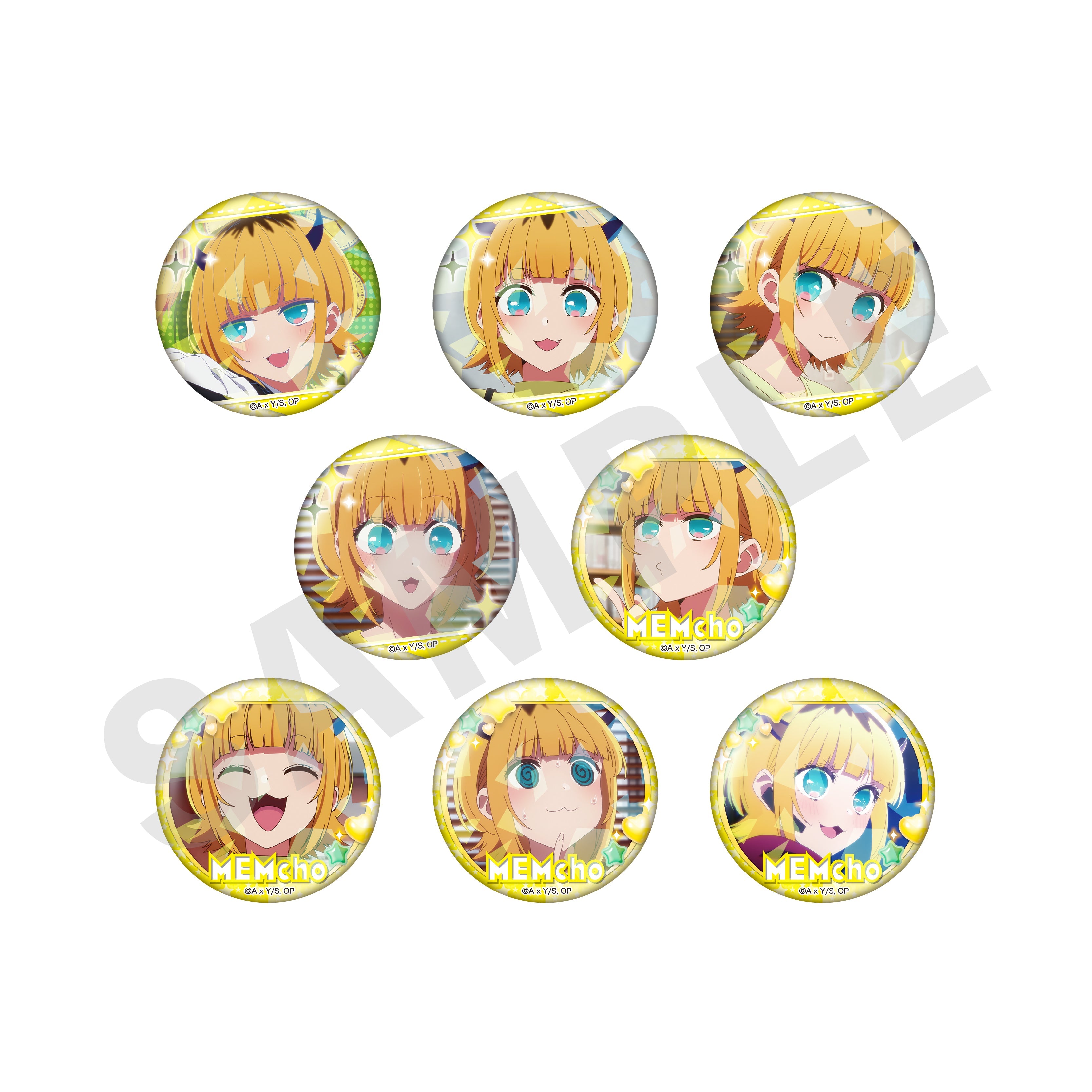 【全種セット】【推しの子】 ~favorite series~ トレーディング推し缶バッジ(MEMちょ)(全8種) の商品画像1枚目です