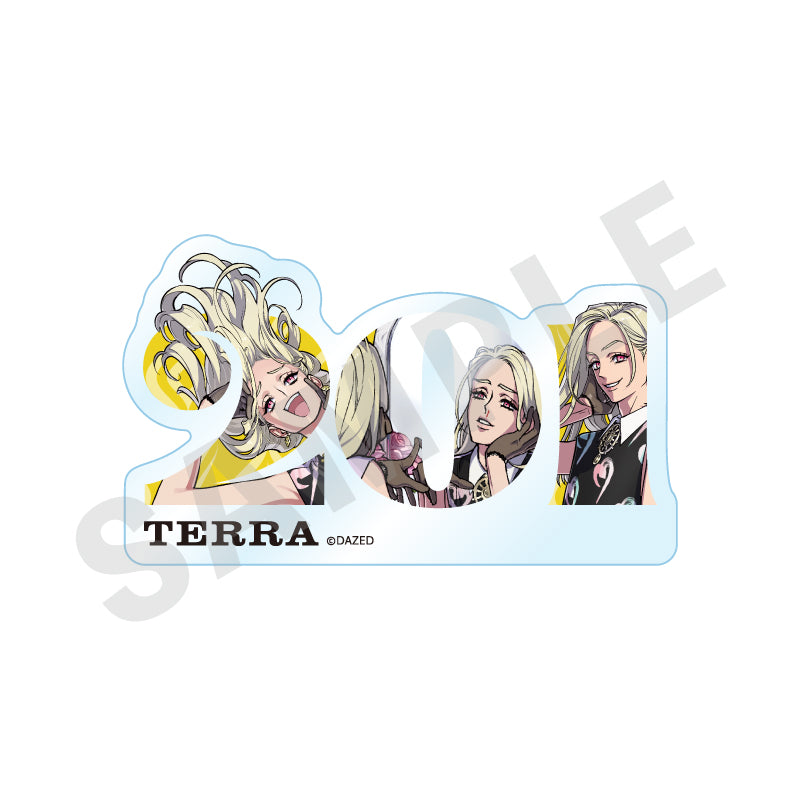 超人的シェアハウスストーリー『カリスマ』 ルームナンバーアクリルバッジ テラ