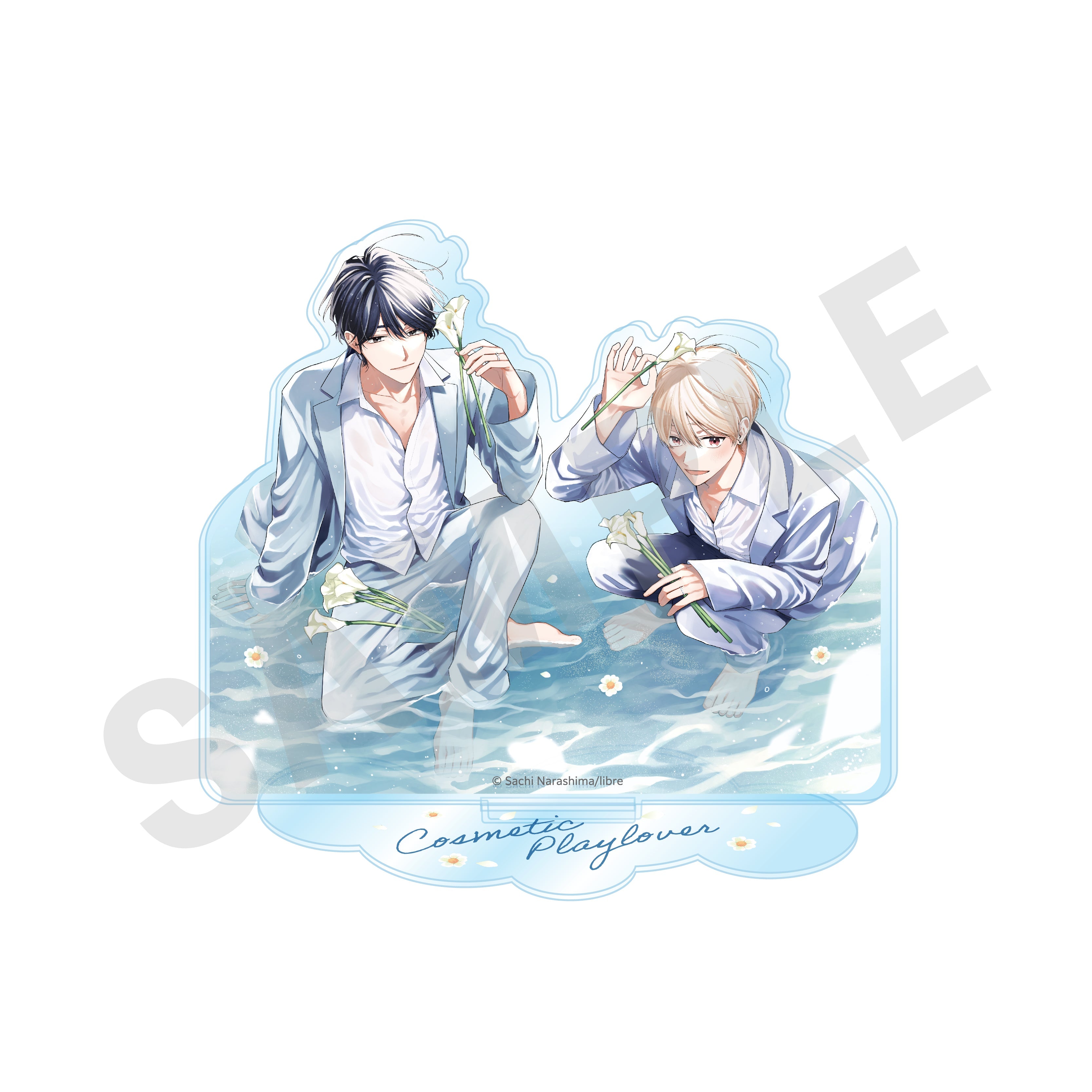 「コスメティック・プレイラバー」ペアアクリルスタンド の商品画像1枚目です