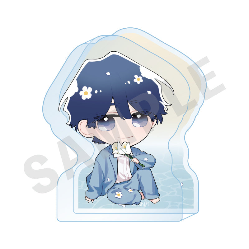 「コスメティック・プレイラバー」ミニアクリルブロック(佐橋斗真) の商品画像1枚目です