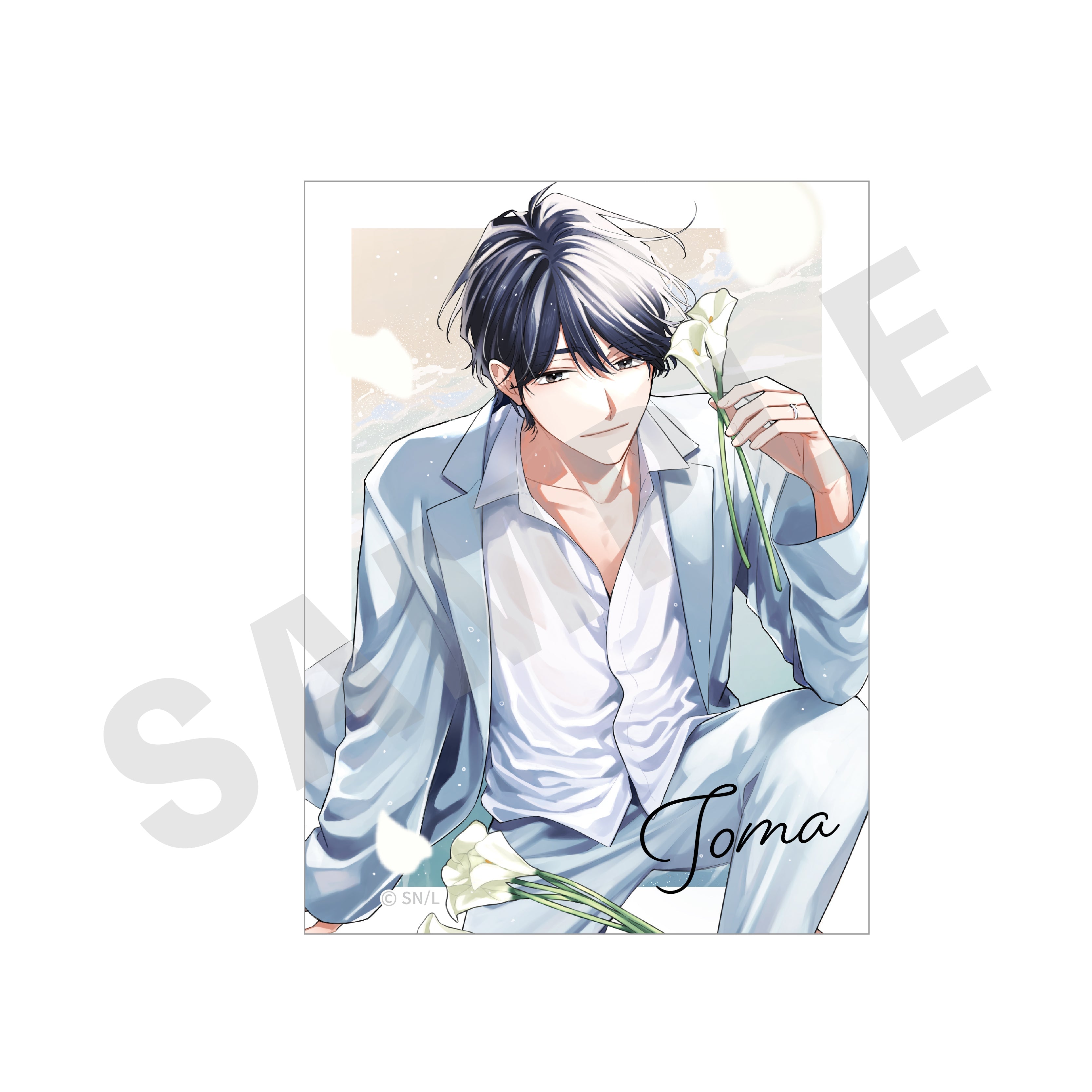 「コスメティック・プレイラバー」ステッカーセット(佐橋斗真)