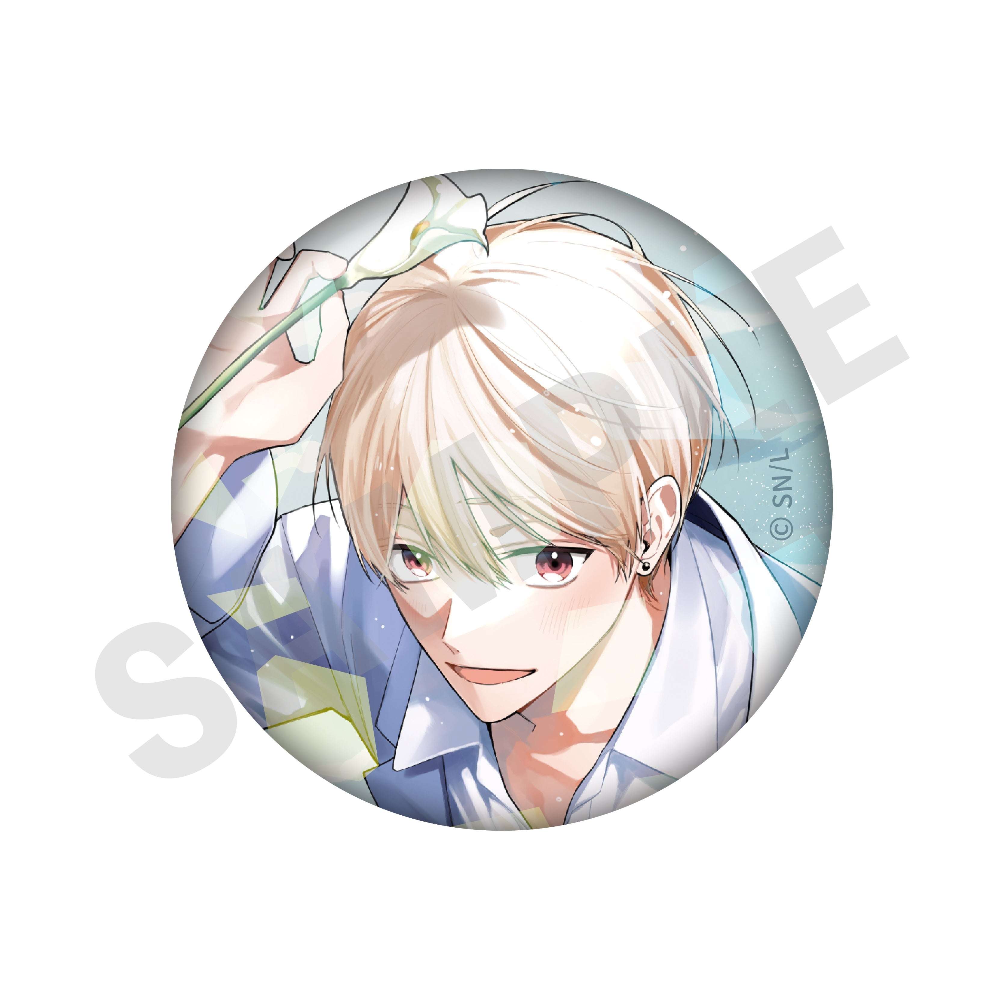 【単品】「コスメティック・プレイラバー」トレーディングホログラム缶バッジ(全6種)