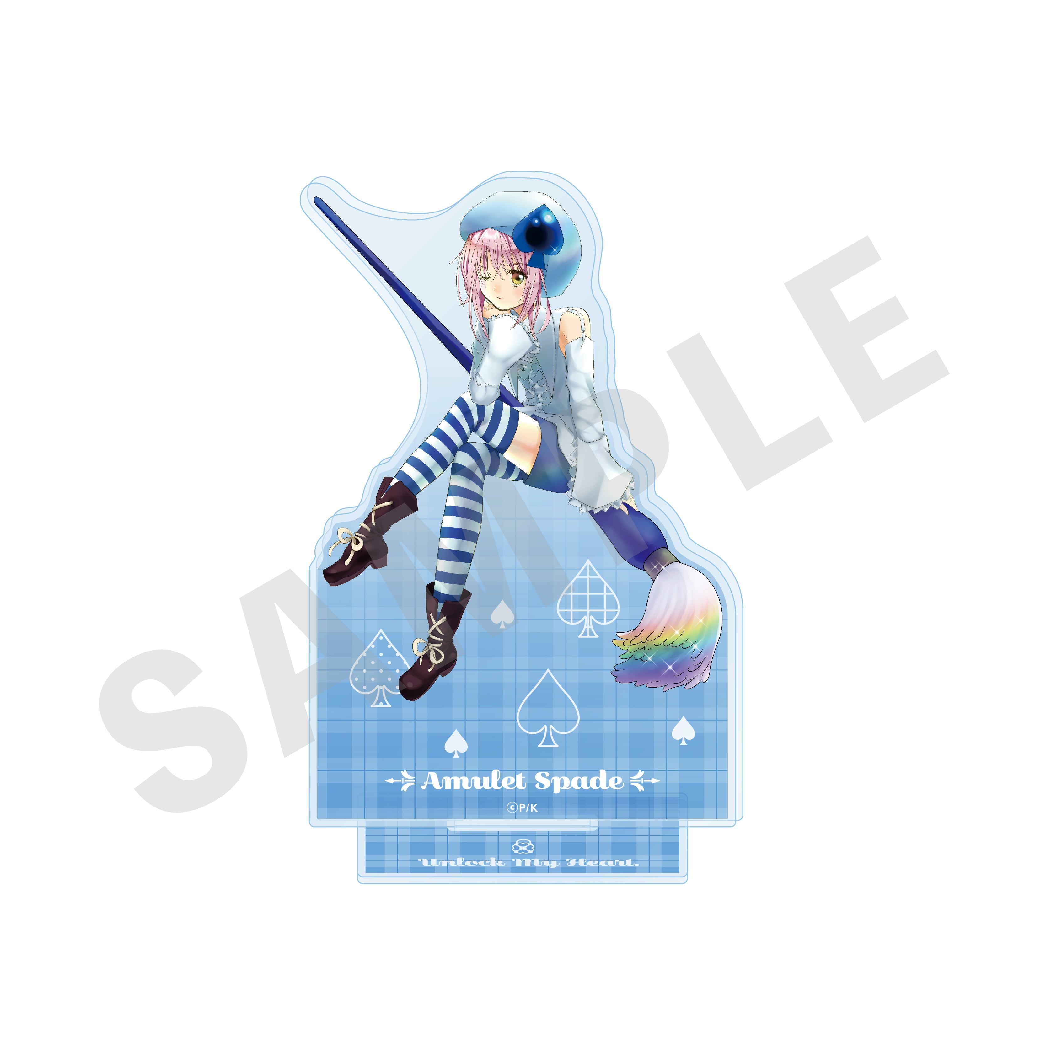 「しゅごキャラ!」アクリルスタンド(アミュレットスペード) の商品画像1枚目です