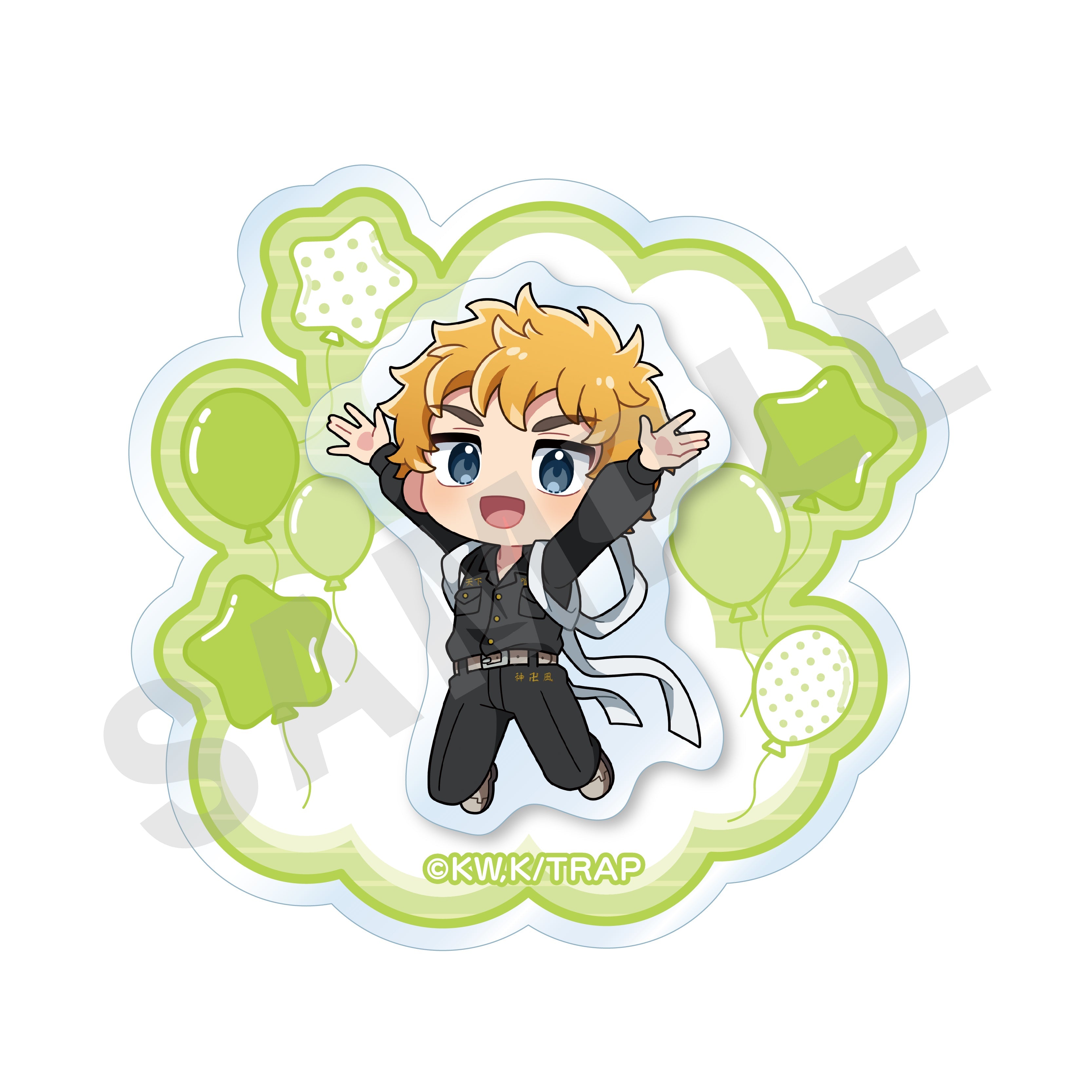 TVアニメ『東京リベンジャーズ』ふわっとシリーズ アクリルバッジ(花垣武道) の商品画像1枚目です