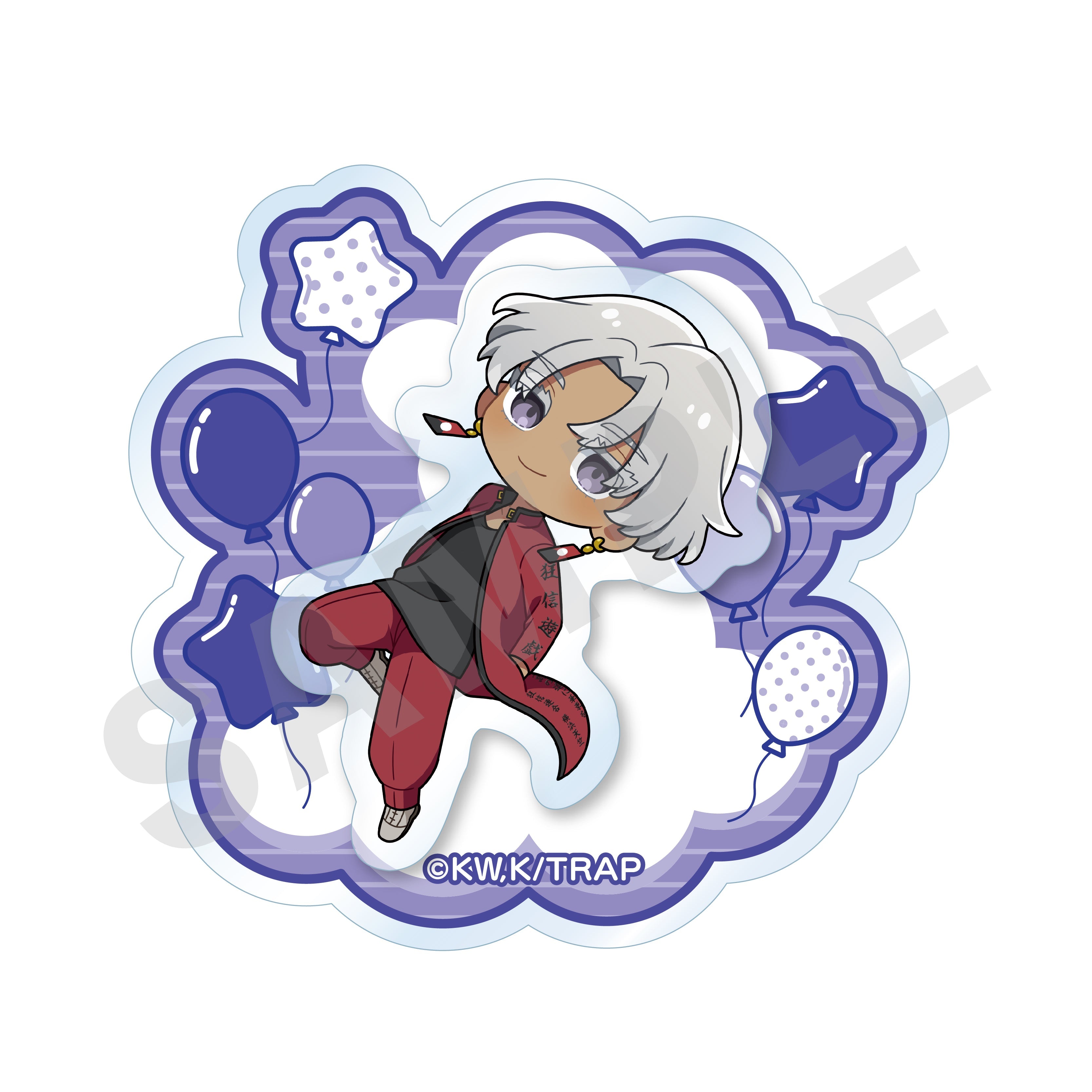 TVアニメ『東京リベンジャーズ』ふわっとシリーズ アクリルバッジ(黒川イザナ) の商品画像1枚目です