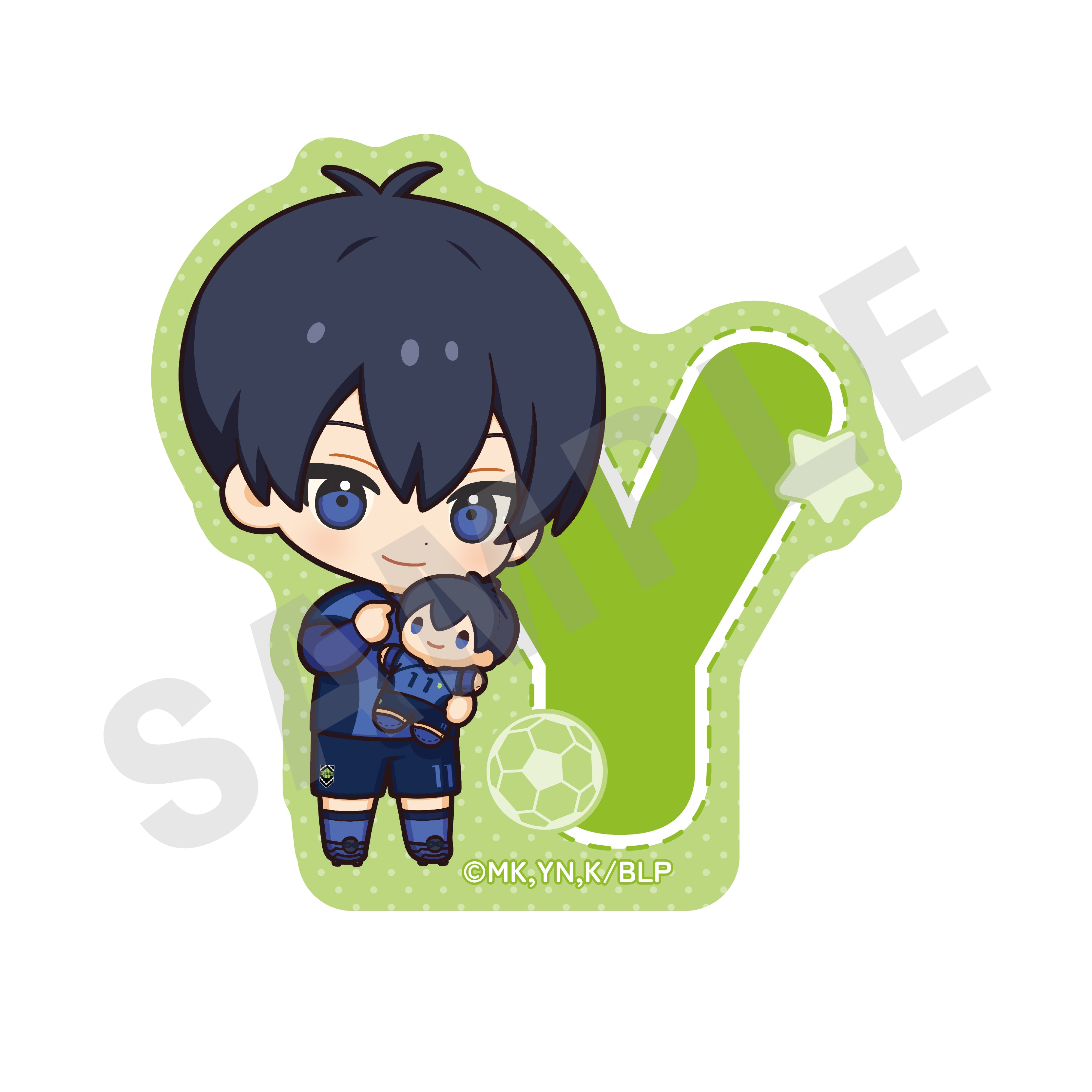 【全種セット】TVアニメ『ブルーロック』ミニキャラだっこシリーズ トレーディングステッカー(全8種)