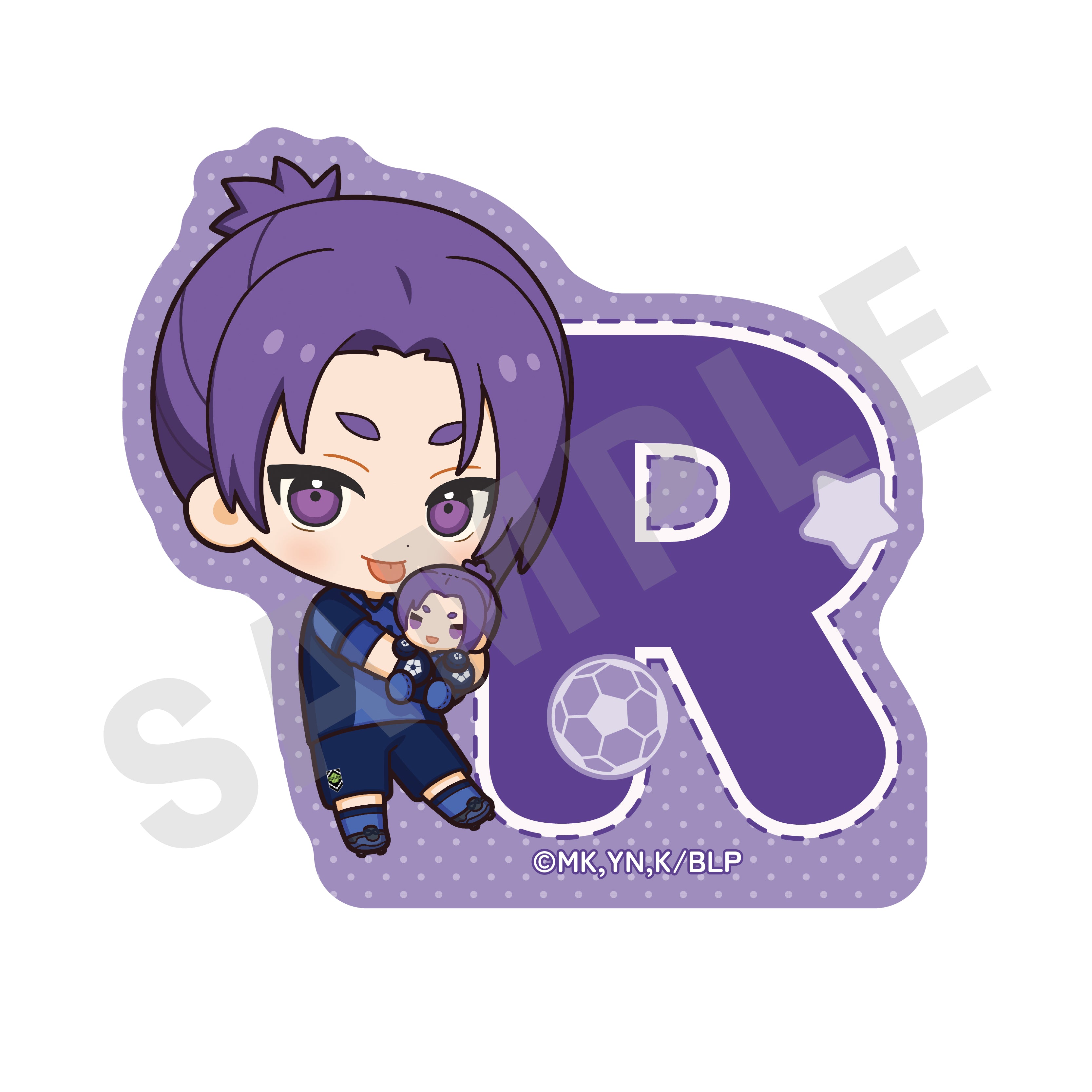 【全種セット】TVアニメ『ブルーロック』ミニキャラだっこシリーズ トレーディングステッカー(全8種) の商品画像5枚目です