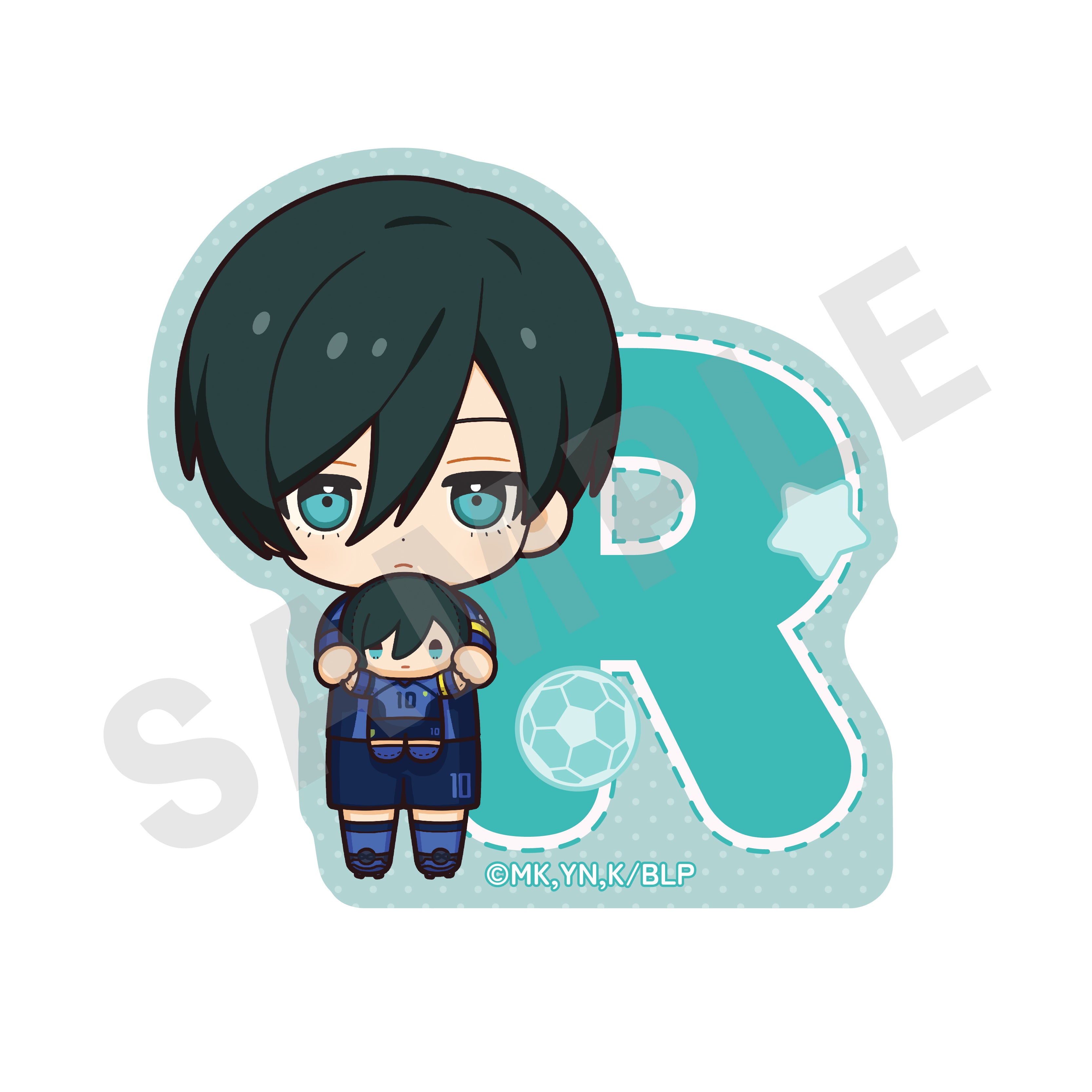 【全種セット】TVアニメ『ブルーロック』ミニキャラだっこシリーズ トレーディングステッカー(全8種) の商品画像6枚目です