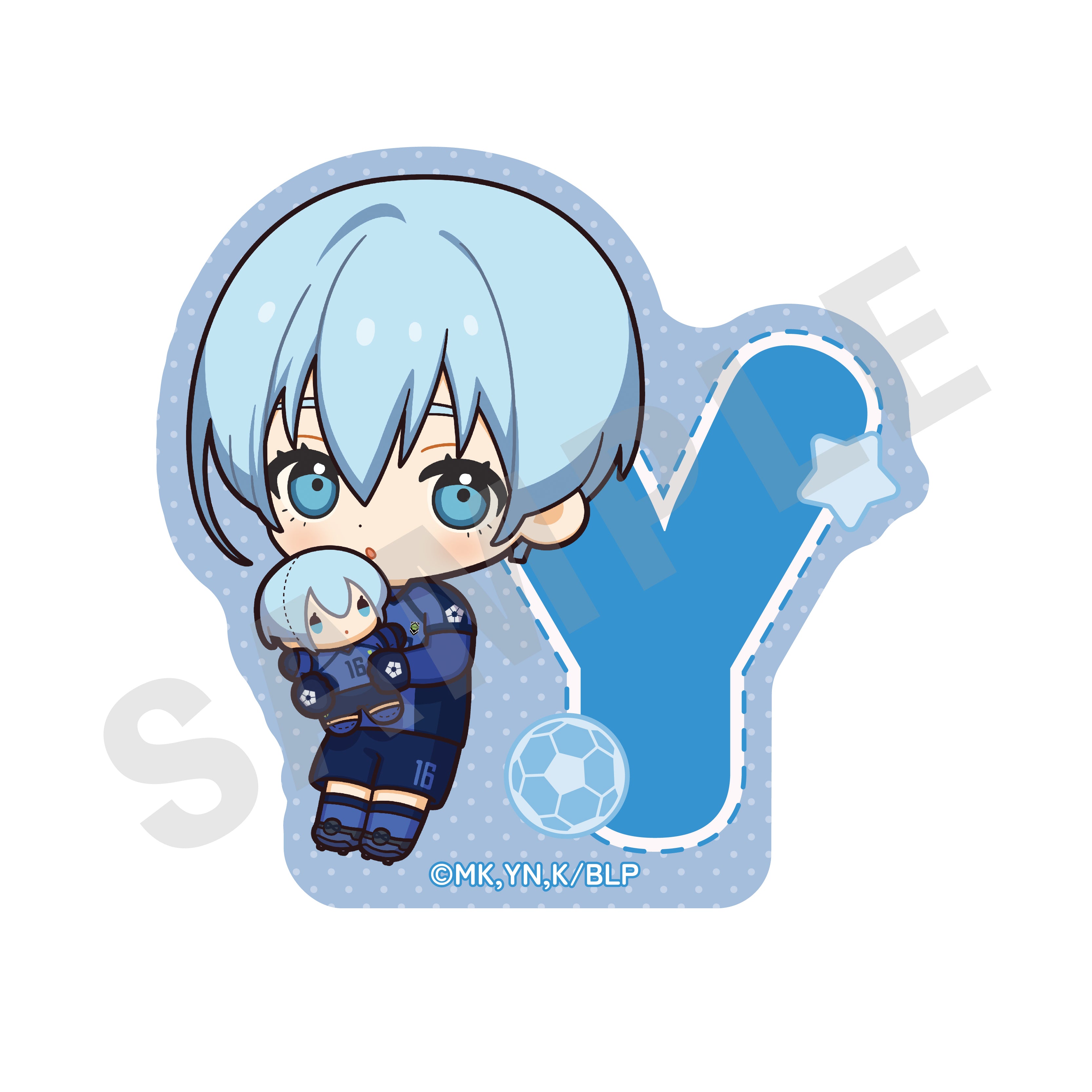 【全種セット】TVアニメ『ブルーロック』ミニキャラだっこシリーズ トレーディングステッカー(全8種) の商品画像7枚目です