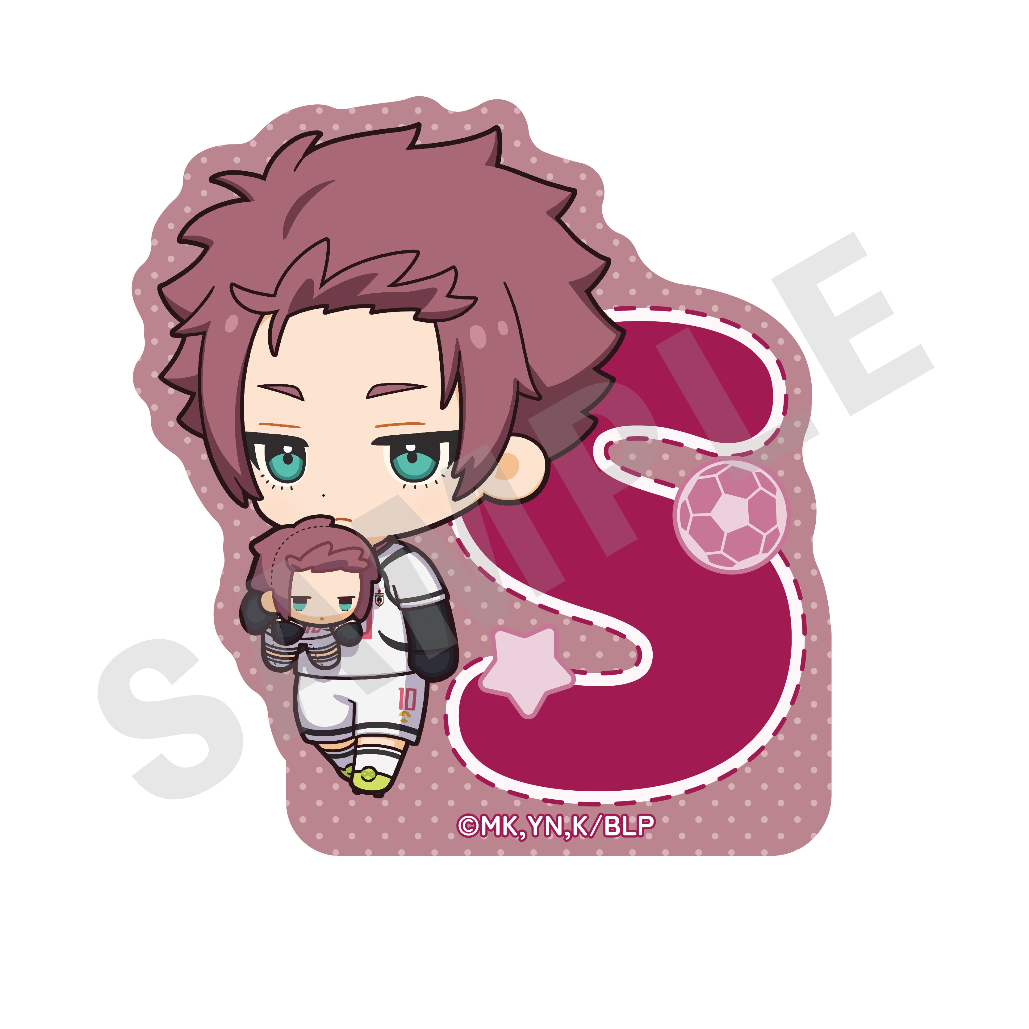 【全種セット】TVアニメ『ブルーロック』ミニキャラだっこシリーズ トレーディングステッカー(全8種) の商品画像8枚目です