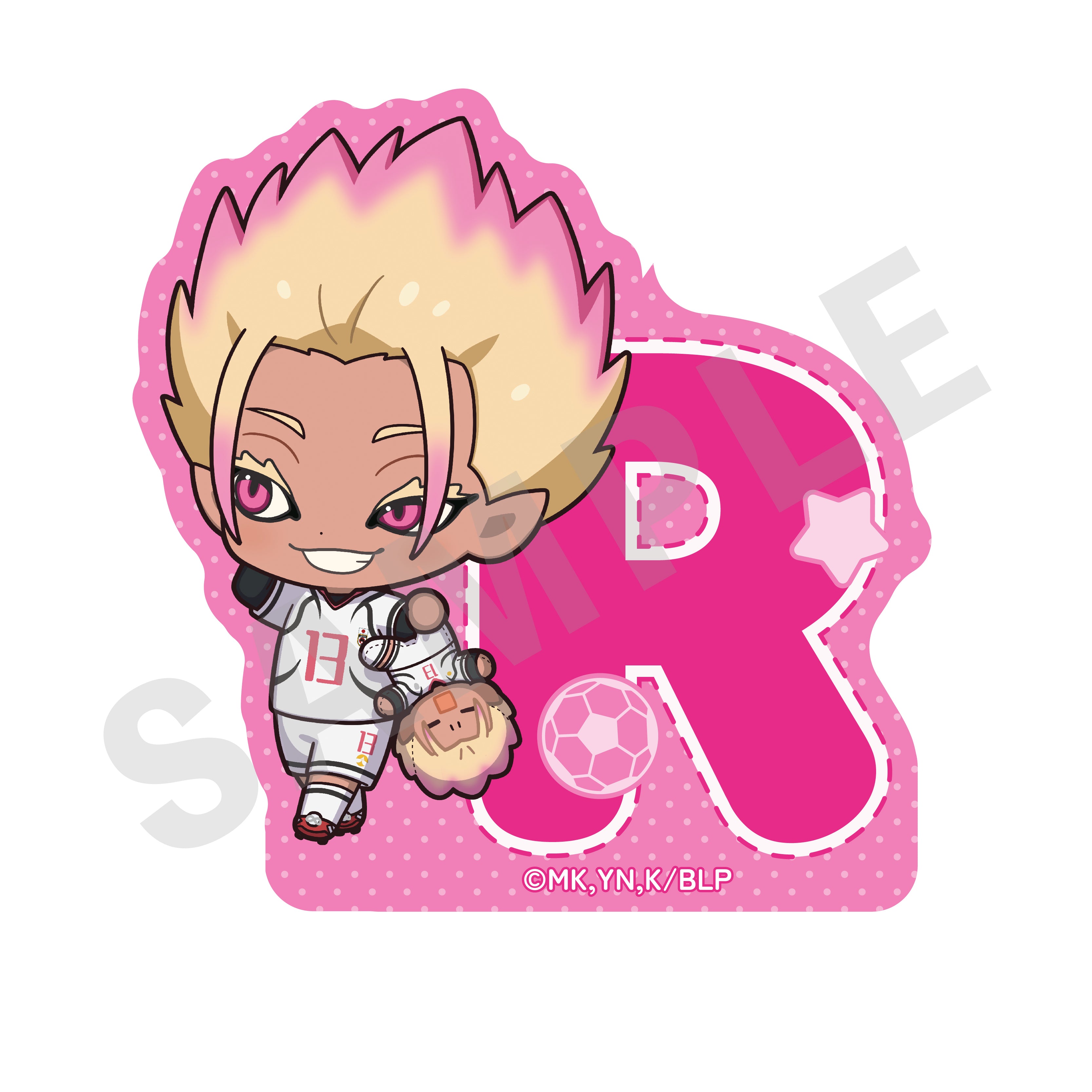 【全種セット】TVアニメ『ブルーロック』ミニキャラだっこシリーズ トレーディングステッカー(全8種) の商品画像9枚目です