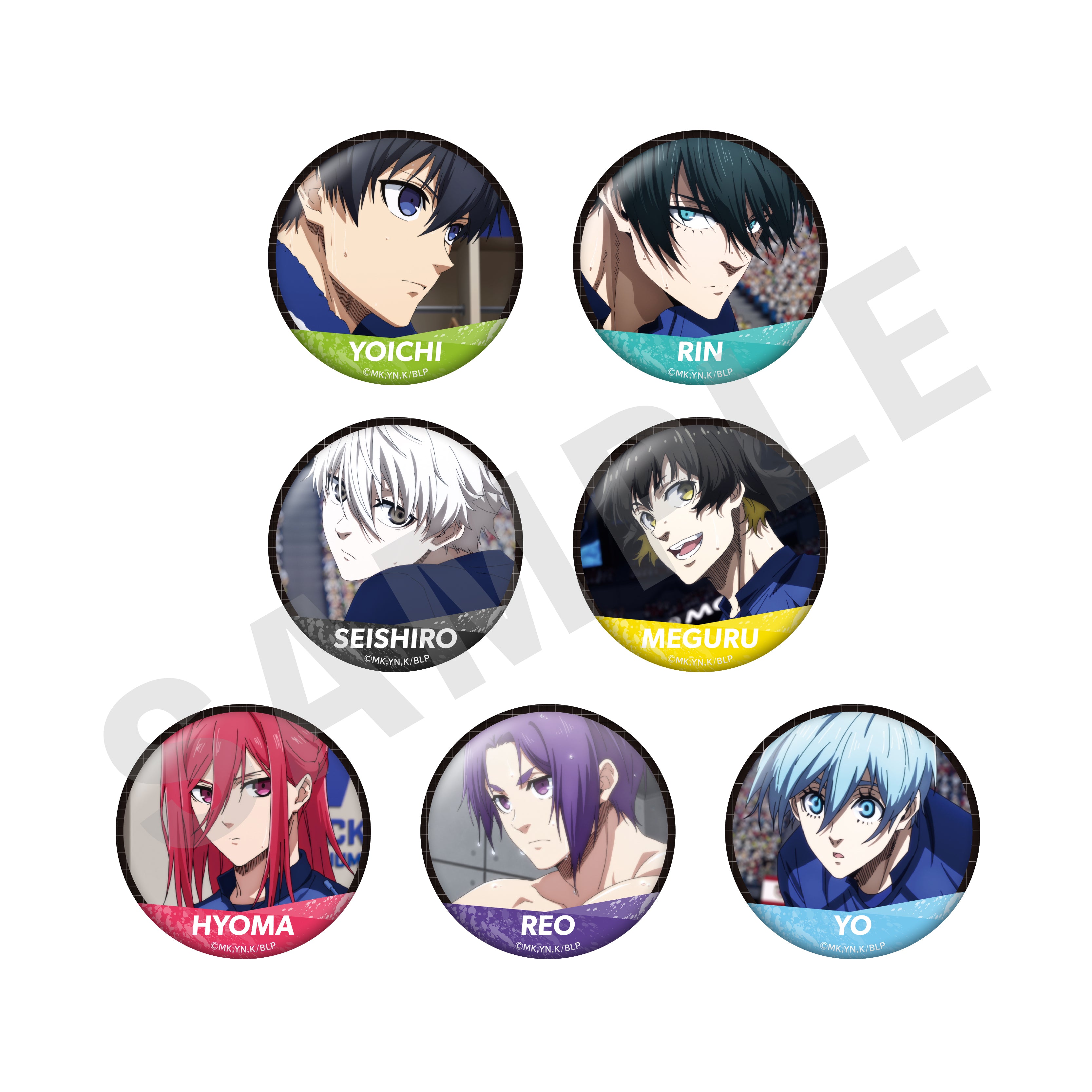 【単品】TVアニメ『ブルーロック』~favorite series~ トレーディング缶バッジ(全7種) の商品画像1枚目です