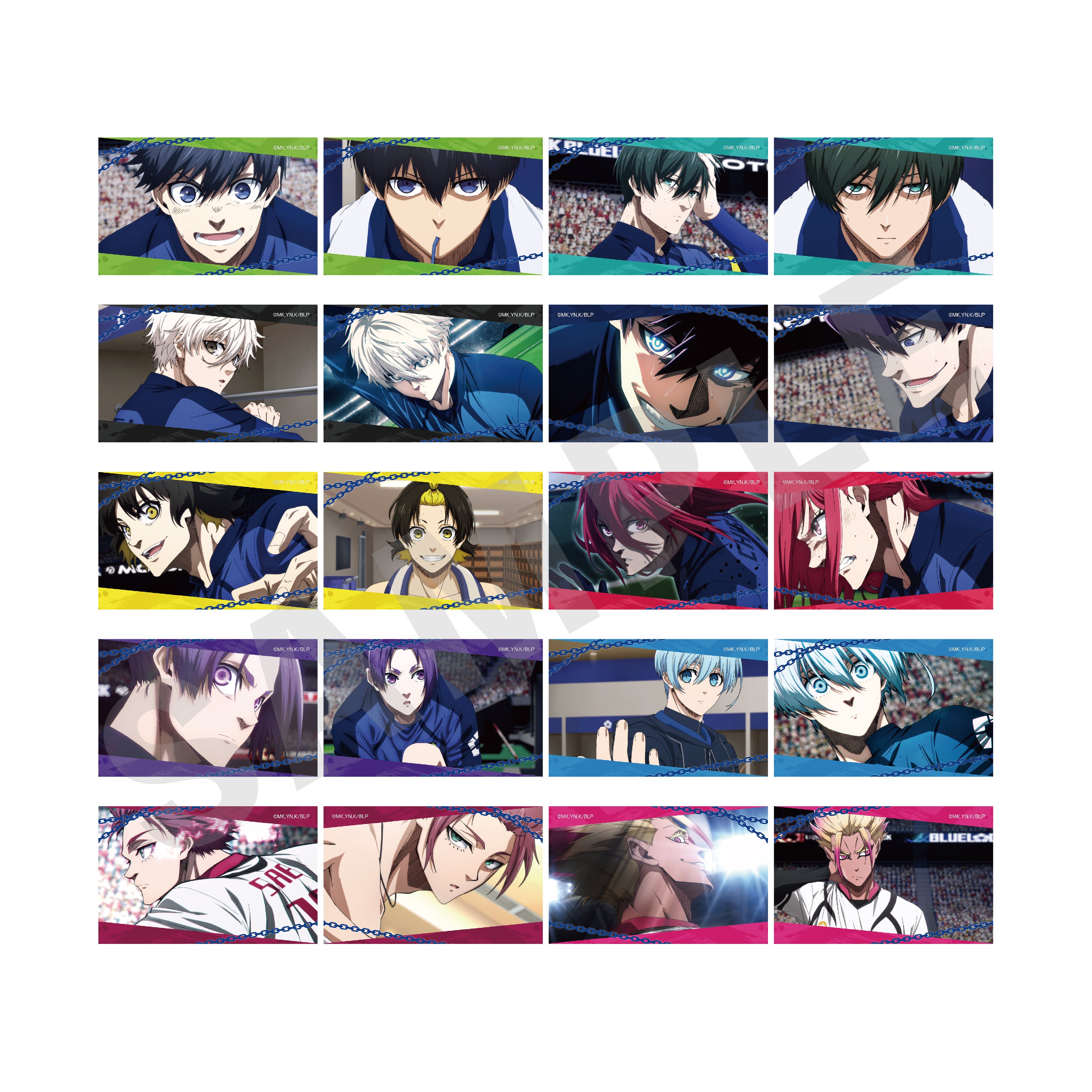 【全種セット】TVアニメ『ブルーロック』~favorite series~ トレーディングミニブロマイドセット(全10種)
