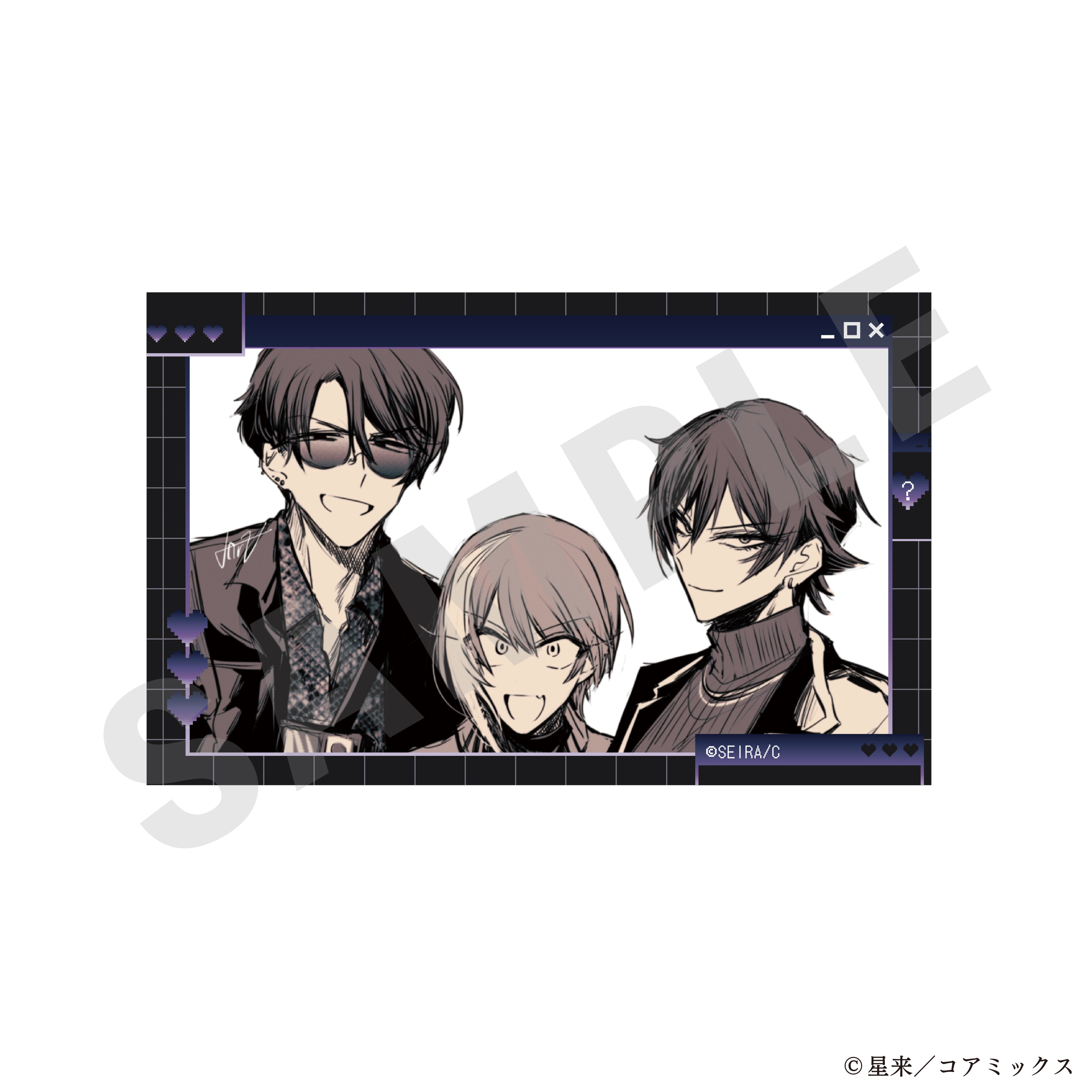 【全種セット】『ガチ恋粘着獣 ~ネット配信者の彼女になりたくて~』トレーディングビジュアルカード ver.1(全10種)