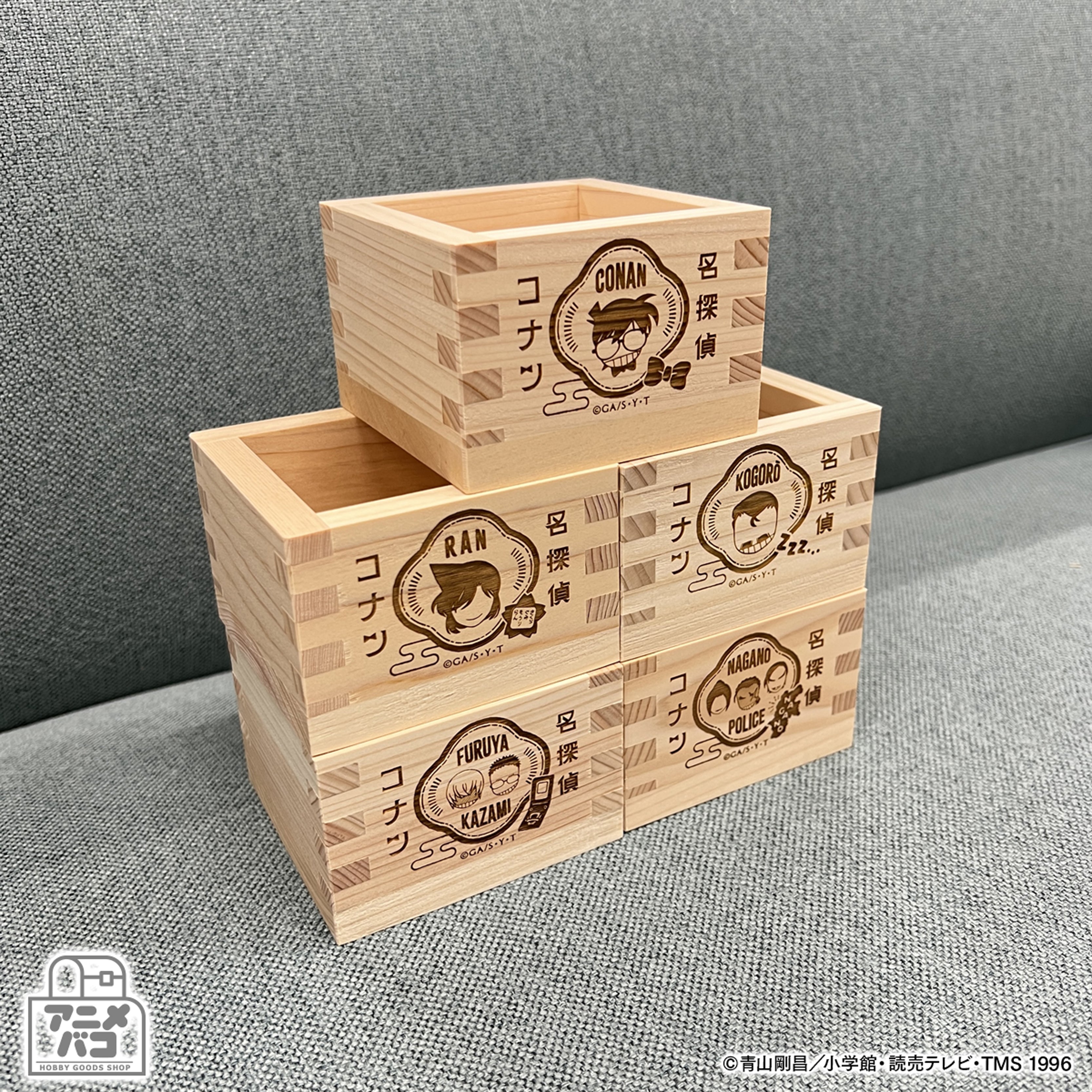 『名探偵コナン』枡風小物入れ(コナン) の商品画像3枚目です