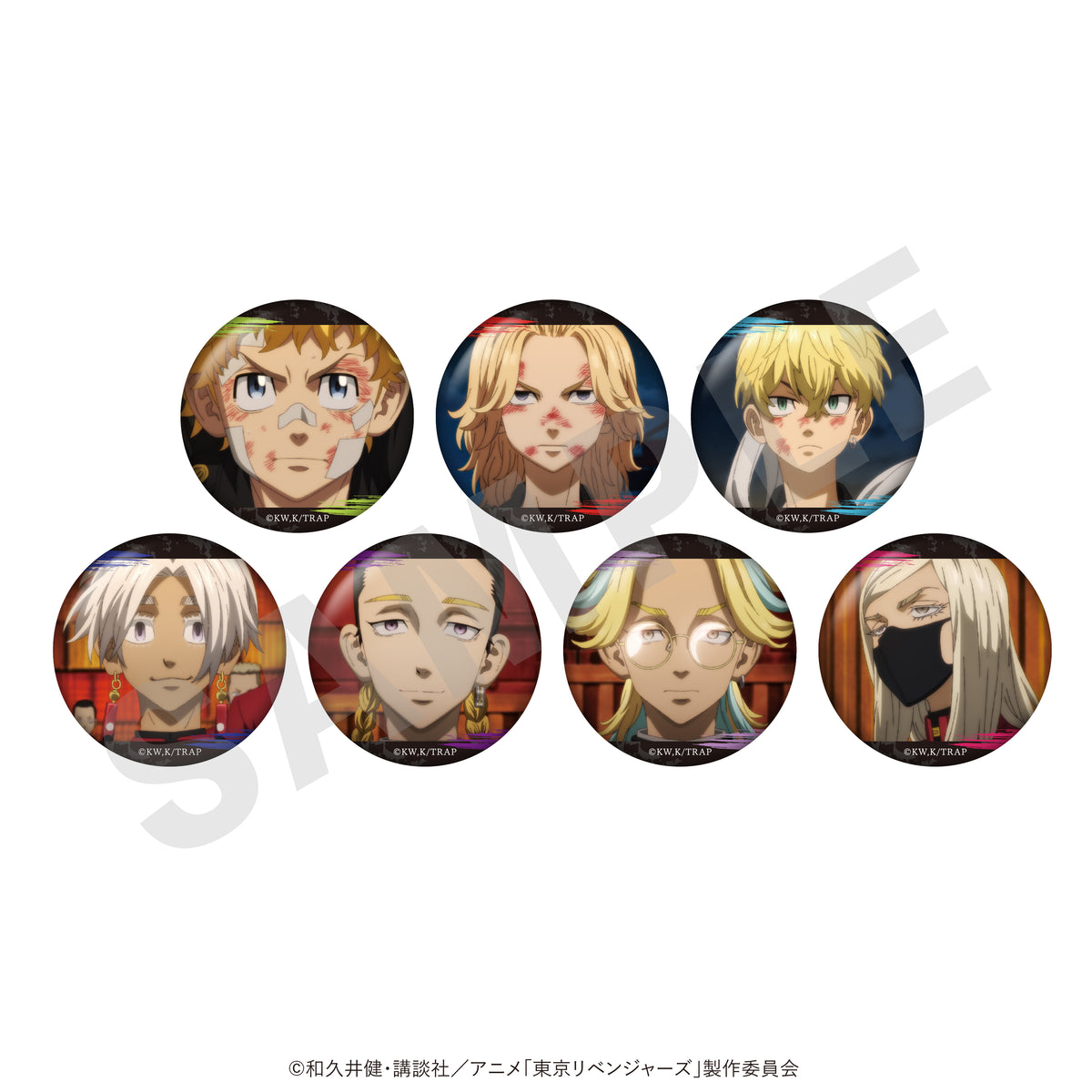 東京リベンジャーズ アルティメタルバッジ ミニ色紙ABC 未開封 4点セット 4571697075979_1_1200x1200_crop