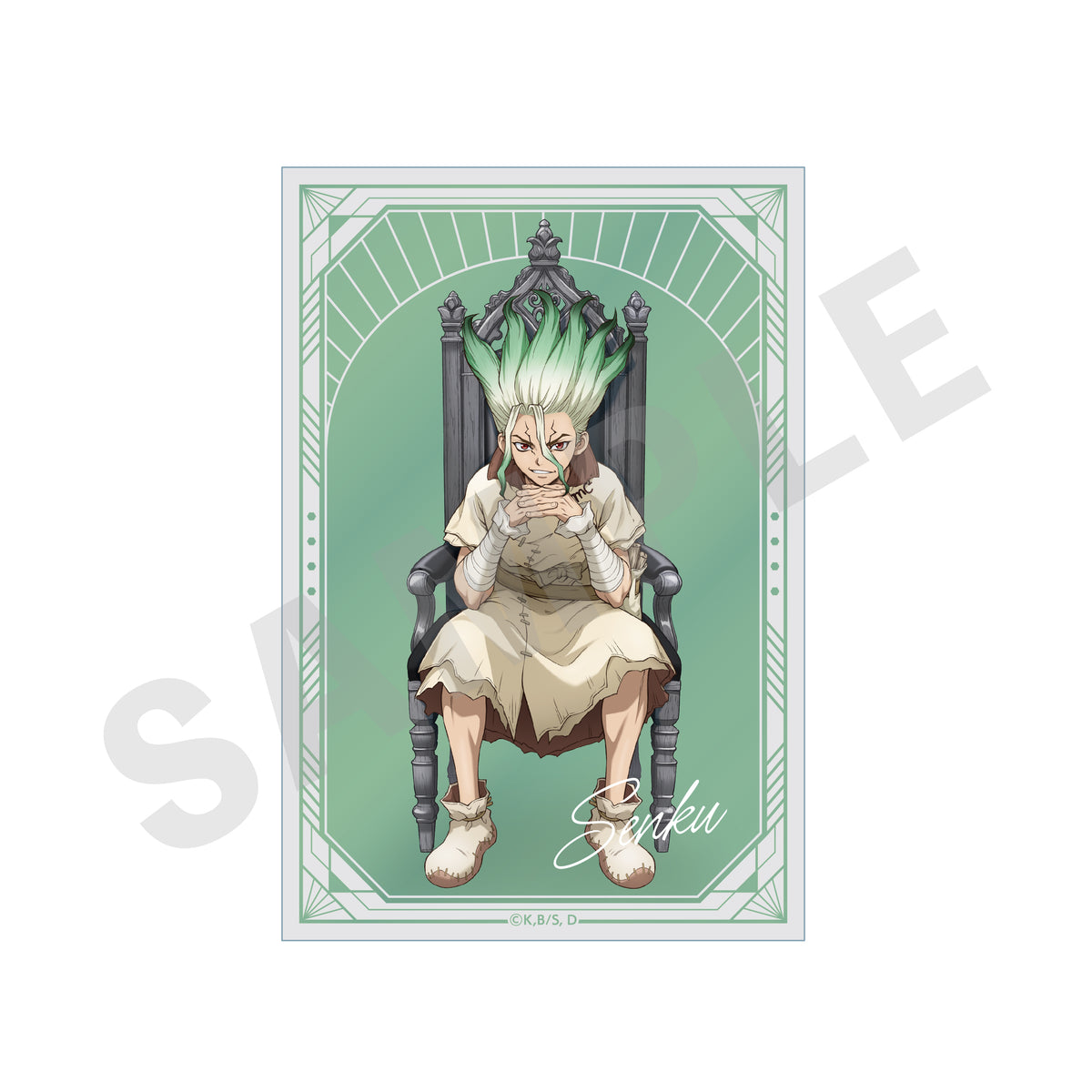 Dr.STONE Amocafe 石神千空 ビジュアルカード ホロ 11枚 Dr.STONE Amocafe 石神千空 あさぎりゲン ビジュアルカード ホロ