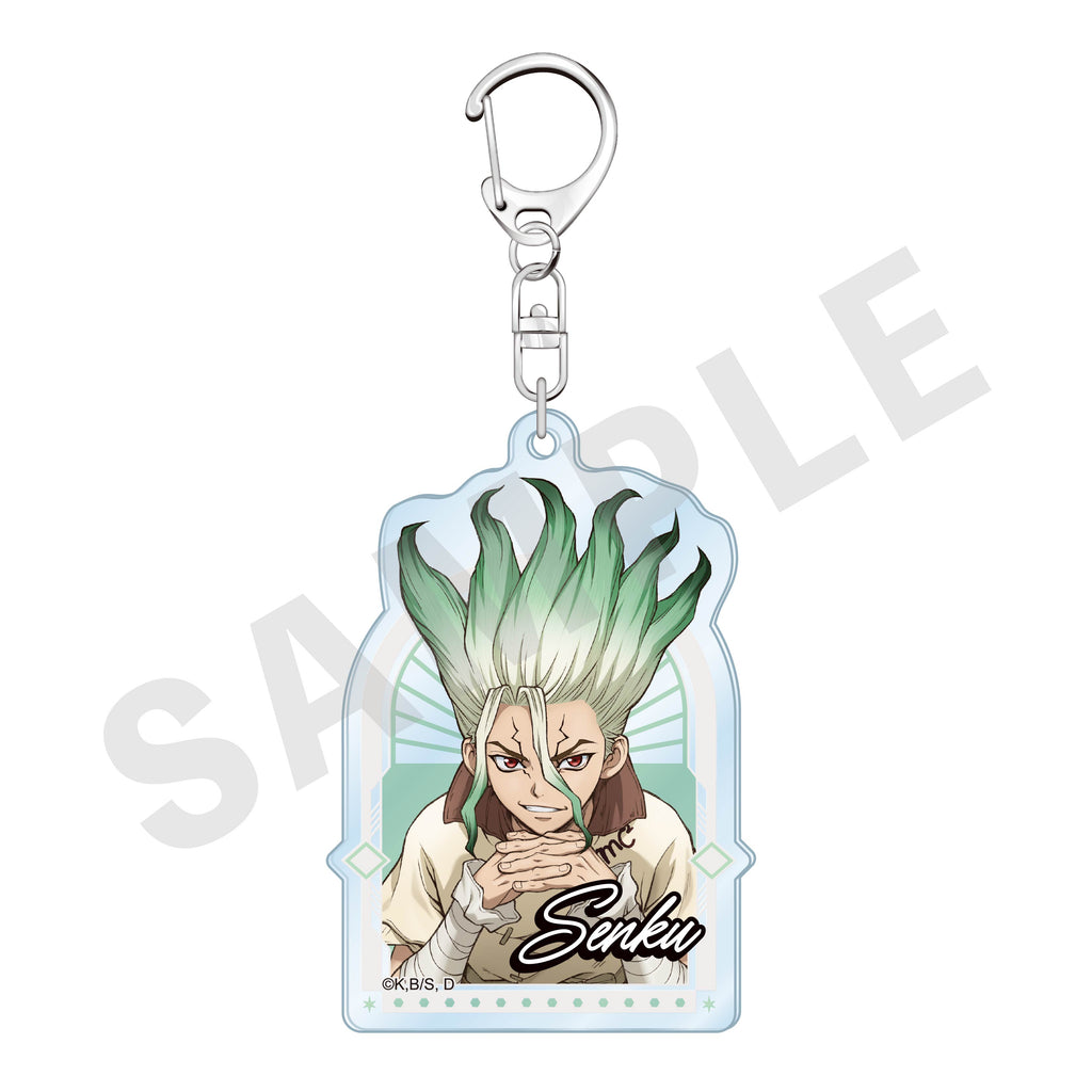 Dr．STONE」アクリルキーホルダー（石神千空）｜アニメバコ【心 