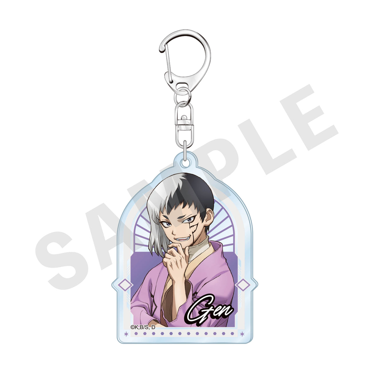 Dr．STONE」アクリルキーホルダー（あさぎりゲン）｜アニメバコ