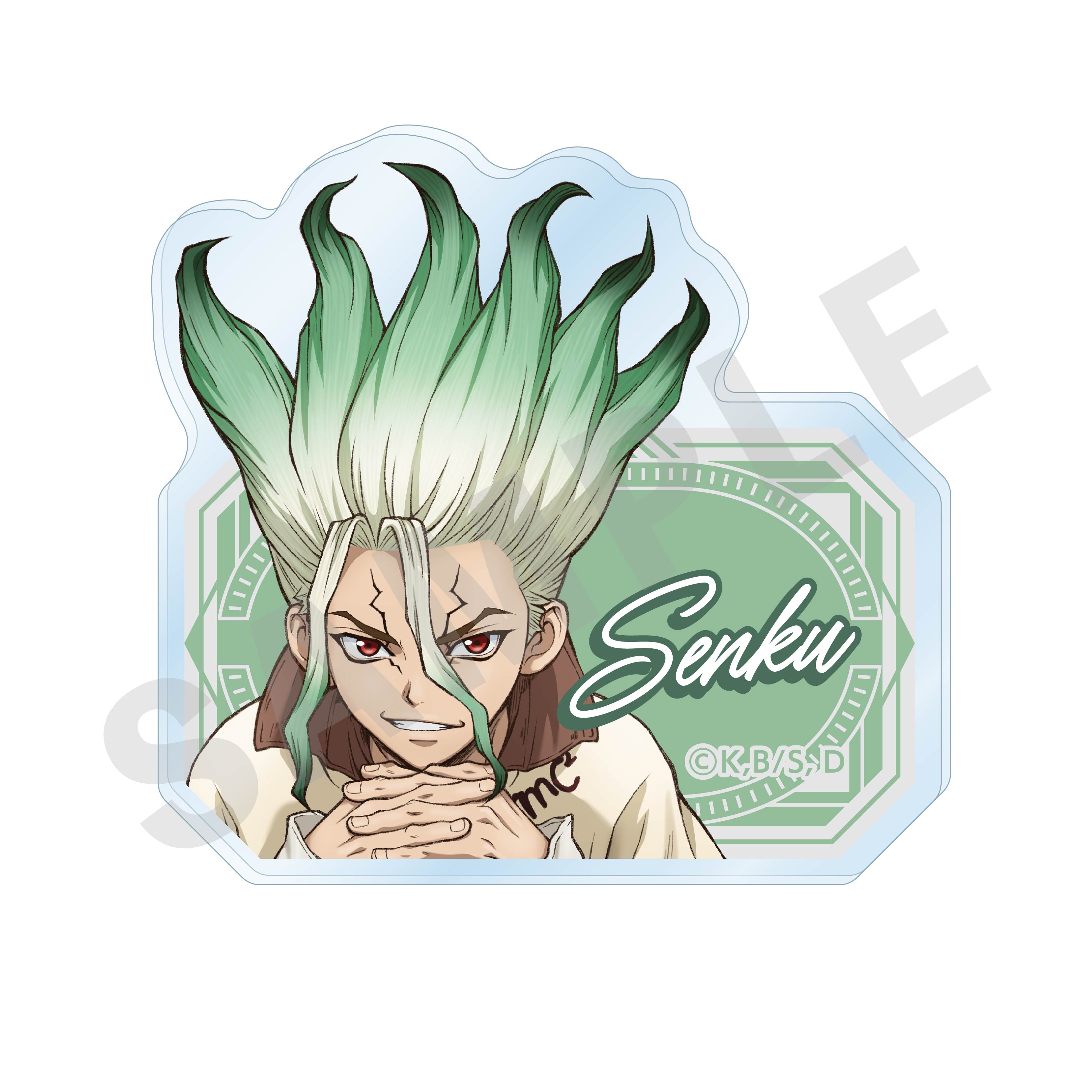 「Ｄｒ．ＳＴＯＮＥ」ネームバッジ（石神千空）