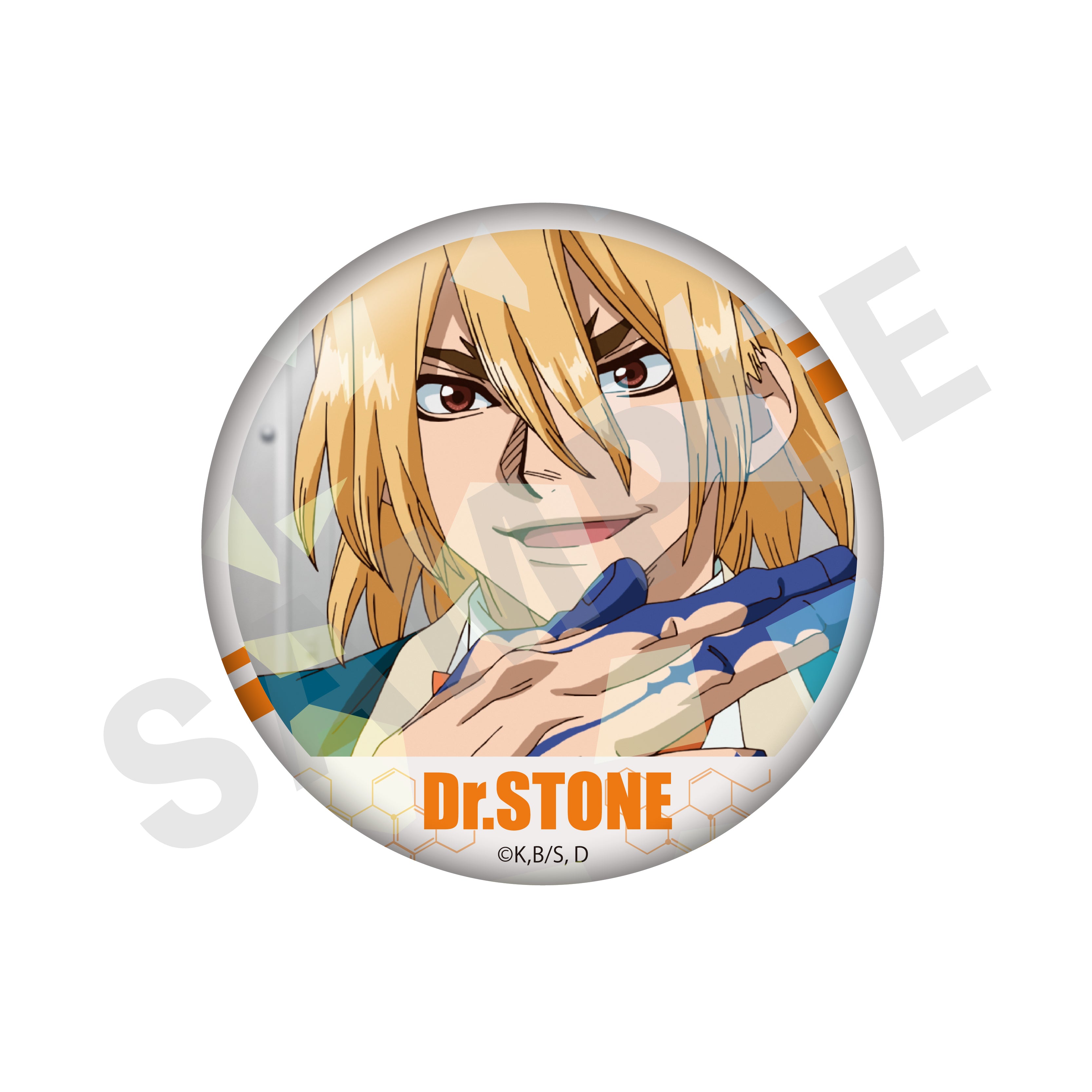 【単品】「Ｄｒ．ＳＴＯＮＥ」トレーディングキラキラ場面写缶バッジ（全10種）