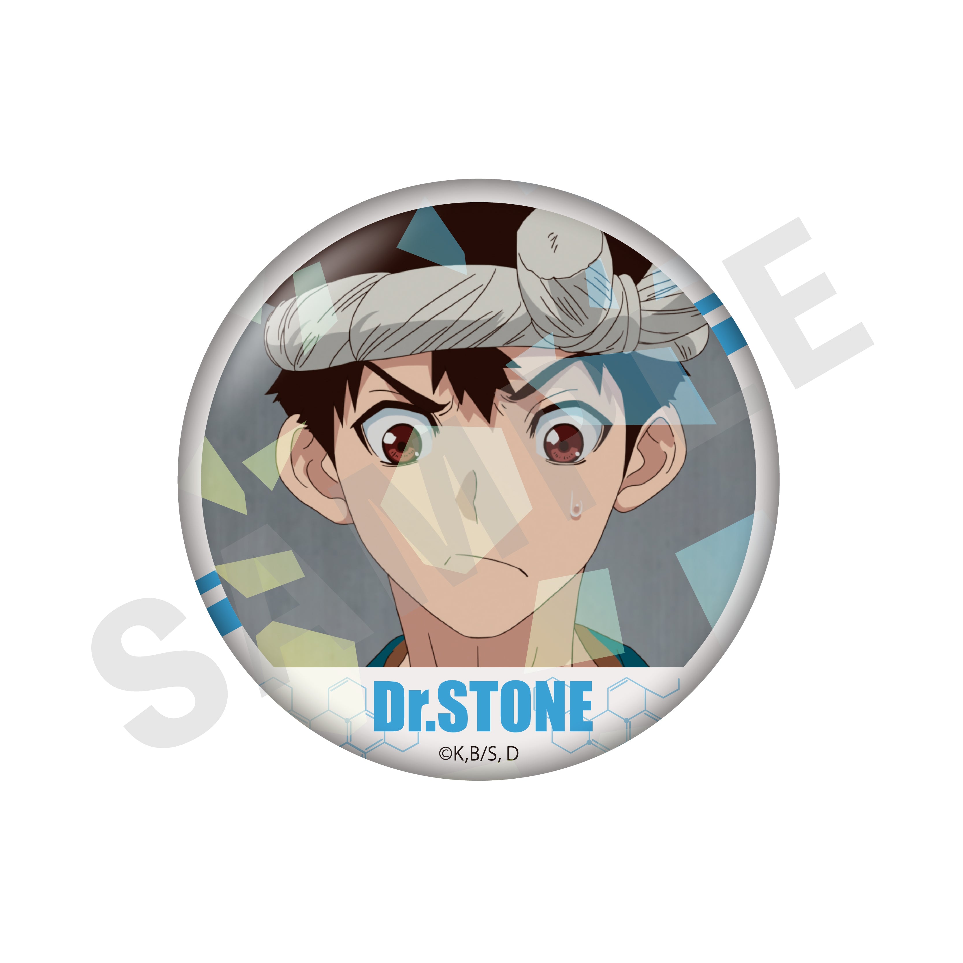 【単品】「Ｄｒ．ＳＴＯＮＥ」トレーディングキラキラ場面写缶バッジ（全10種）