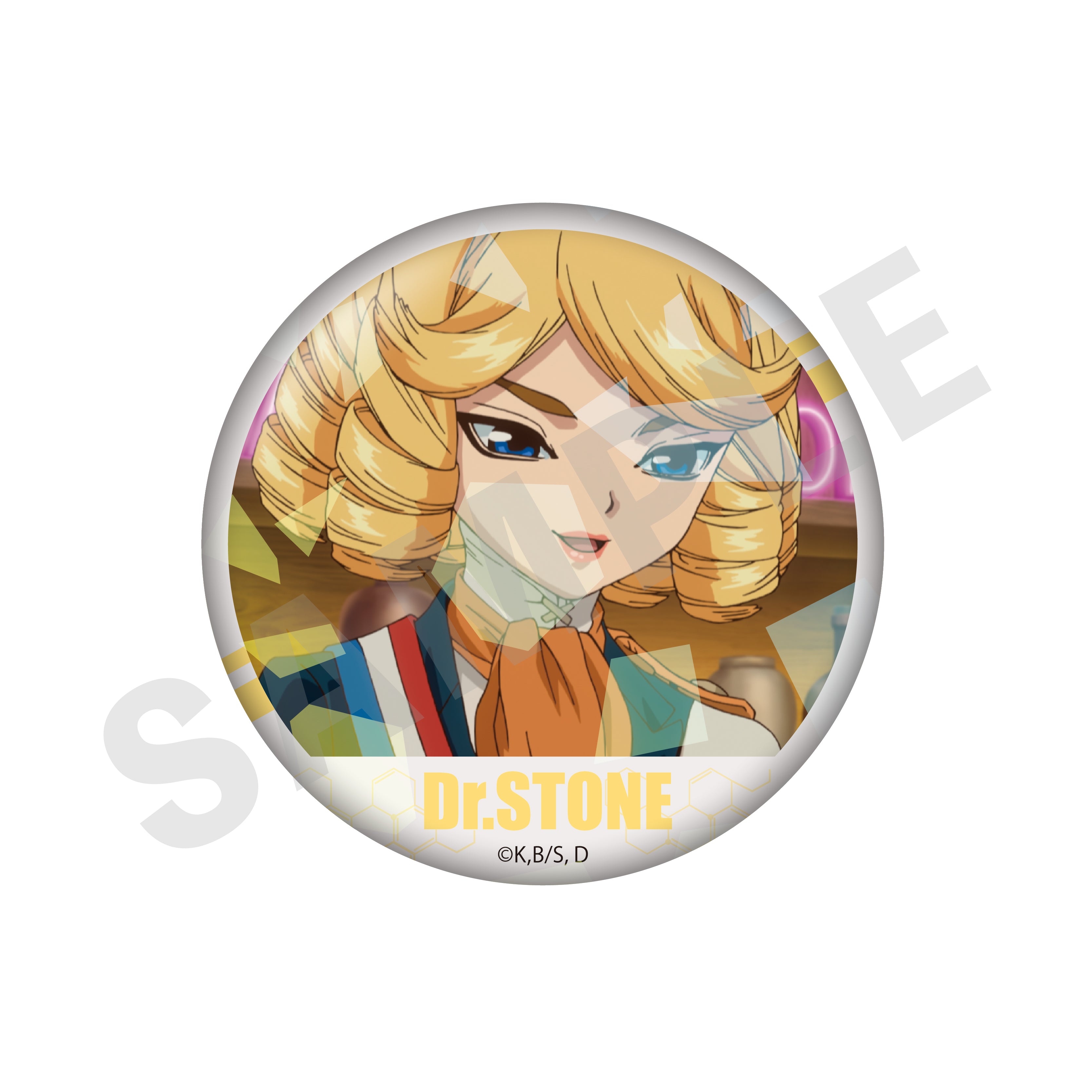 【単品】「Ｄｒ．ＳＴＯＮＥ」トレーディングキラキラ場面写缶バッジ（全10種）
