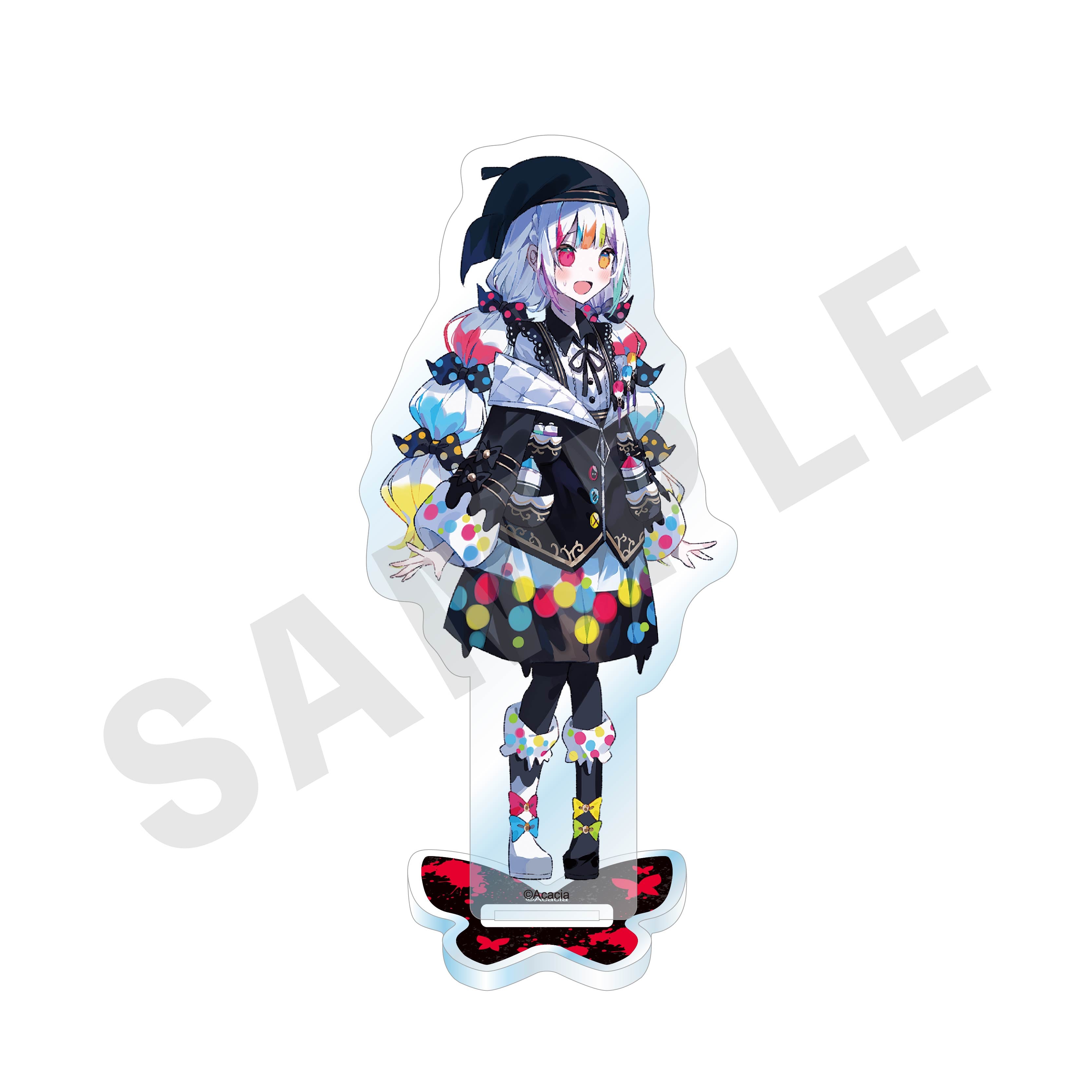 魔法少女ノ魔女裁判 のグッズ、城ヶ崎ノアのアクリルスタンドの画像です